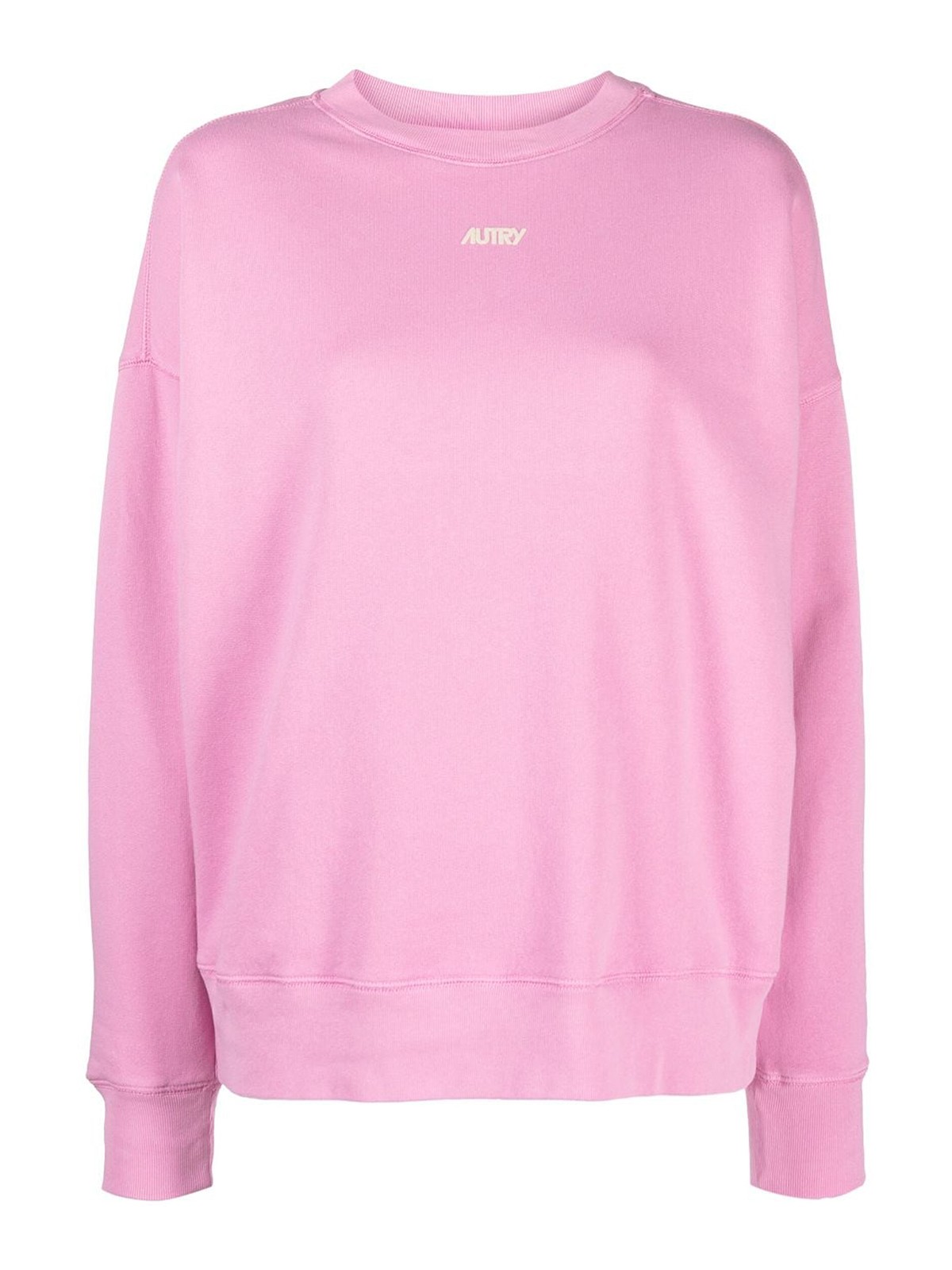 Autry Sweatshirt Bicolor Wom In Pink