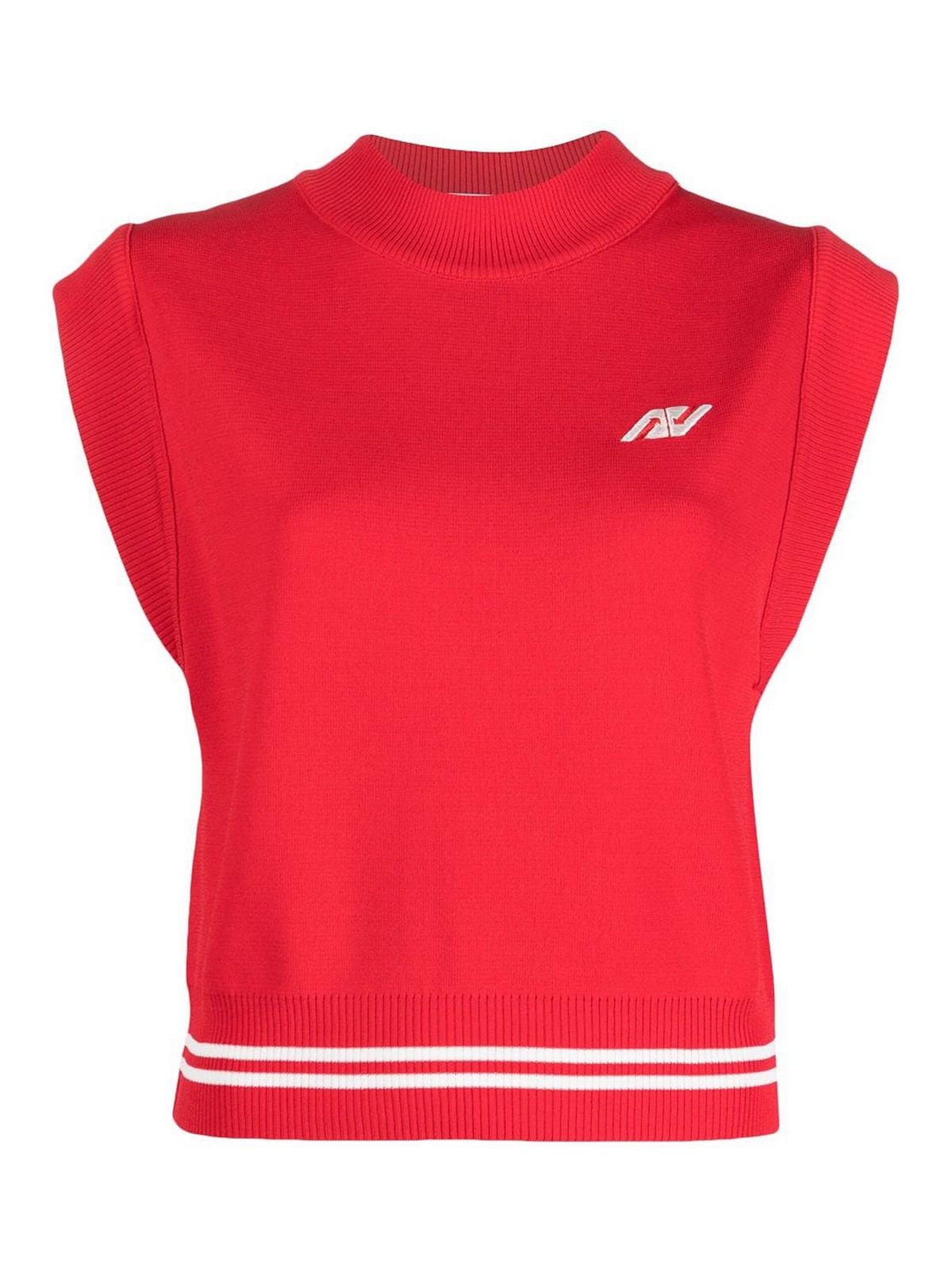 Shop Autry Vest Sporty Wom In Red