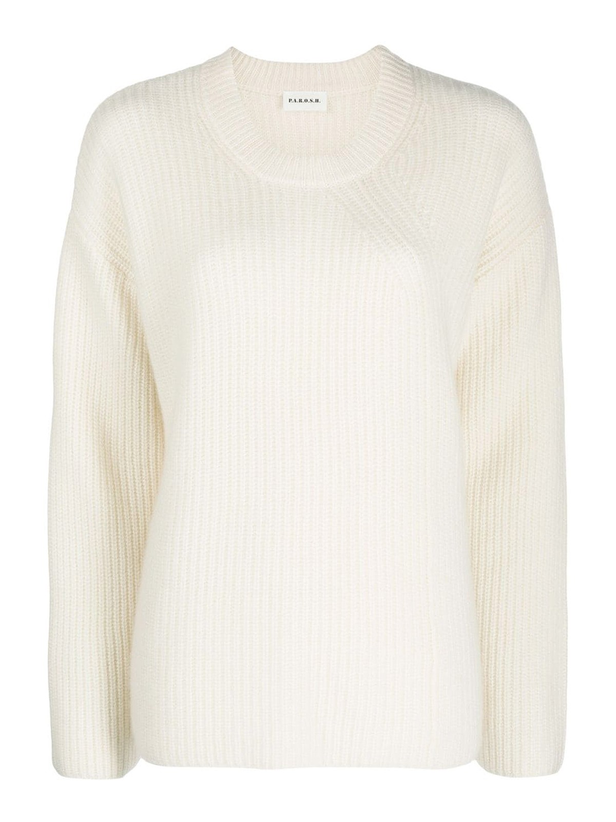 P.a.r.o.s.h. Boatneck In White