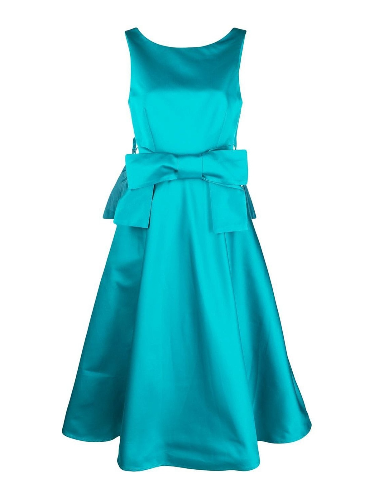 P.a.r.o.s.h Bow Dress In Light Blue