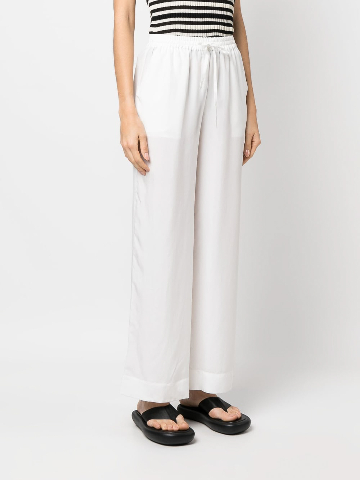 Shop P.a.r.o.s.h Sunny Trousers In White