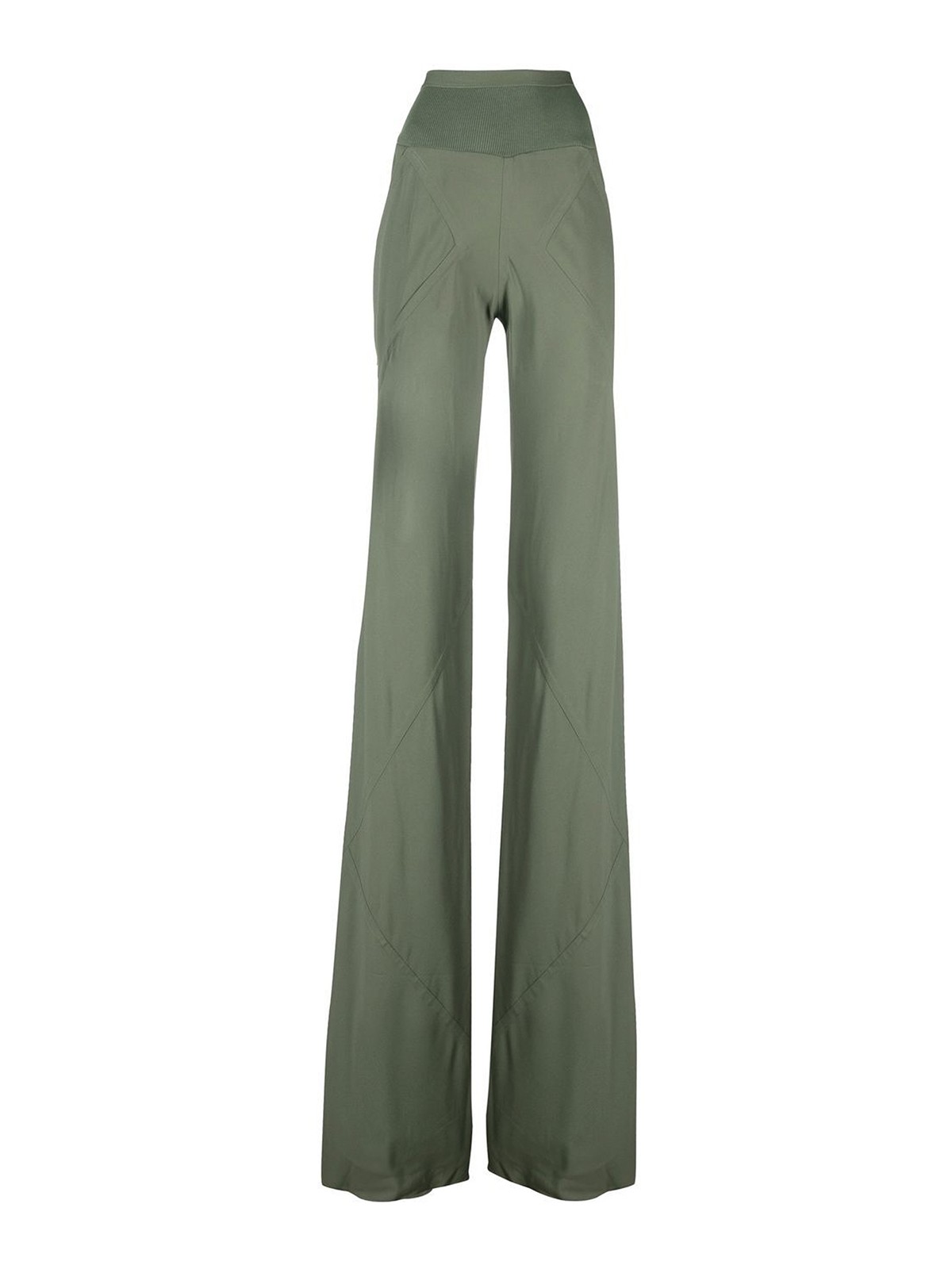 Casual trousers Rick Owens - Panta bias - RP01C5301Y55MOSS
