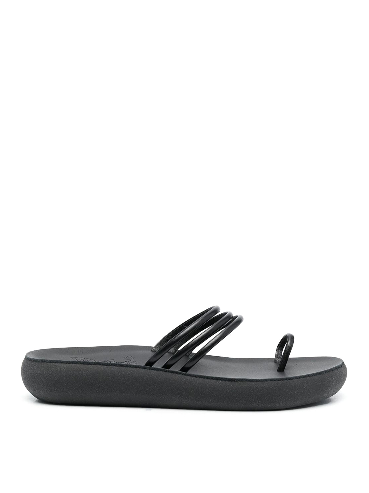 Ancient Greek Sandals Flat Sandal In Black