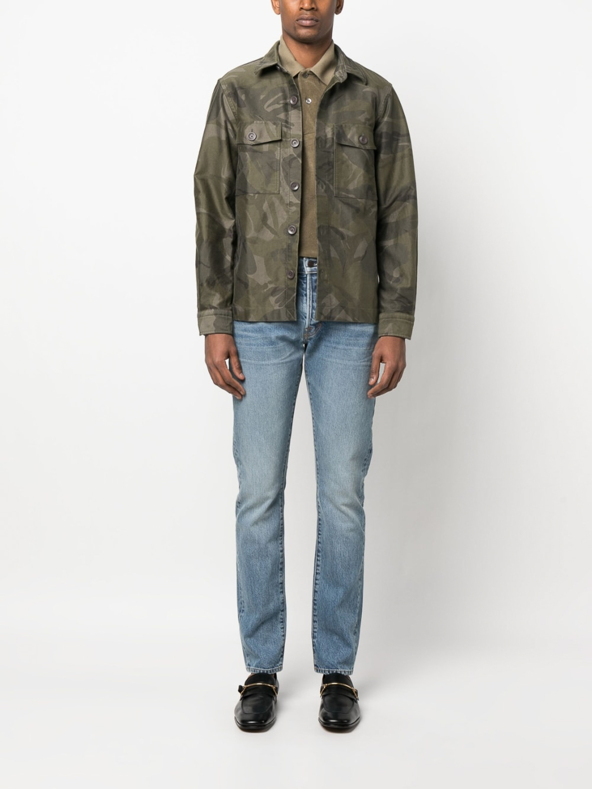 Tom Ford Tom ford shirt military - Men | HXH001FMC035S23ZKB78