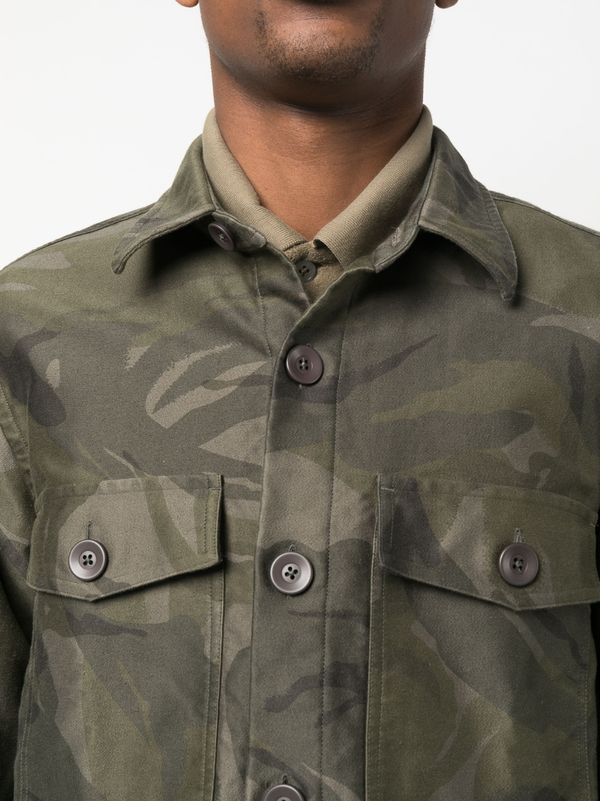Tom Ford Tom ford shirt military - Men | HXH001FMC035S23ZKB78 Tom Ford Tom ford shirt military - Men | HXH001FMC035S23ZKB78