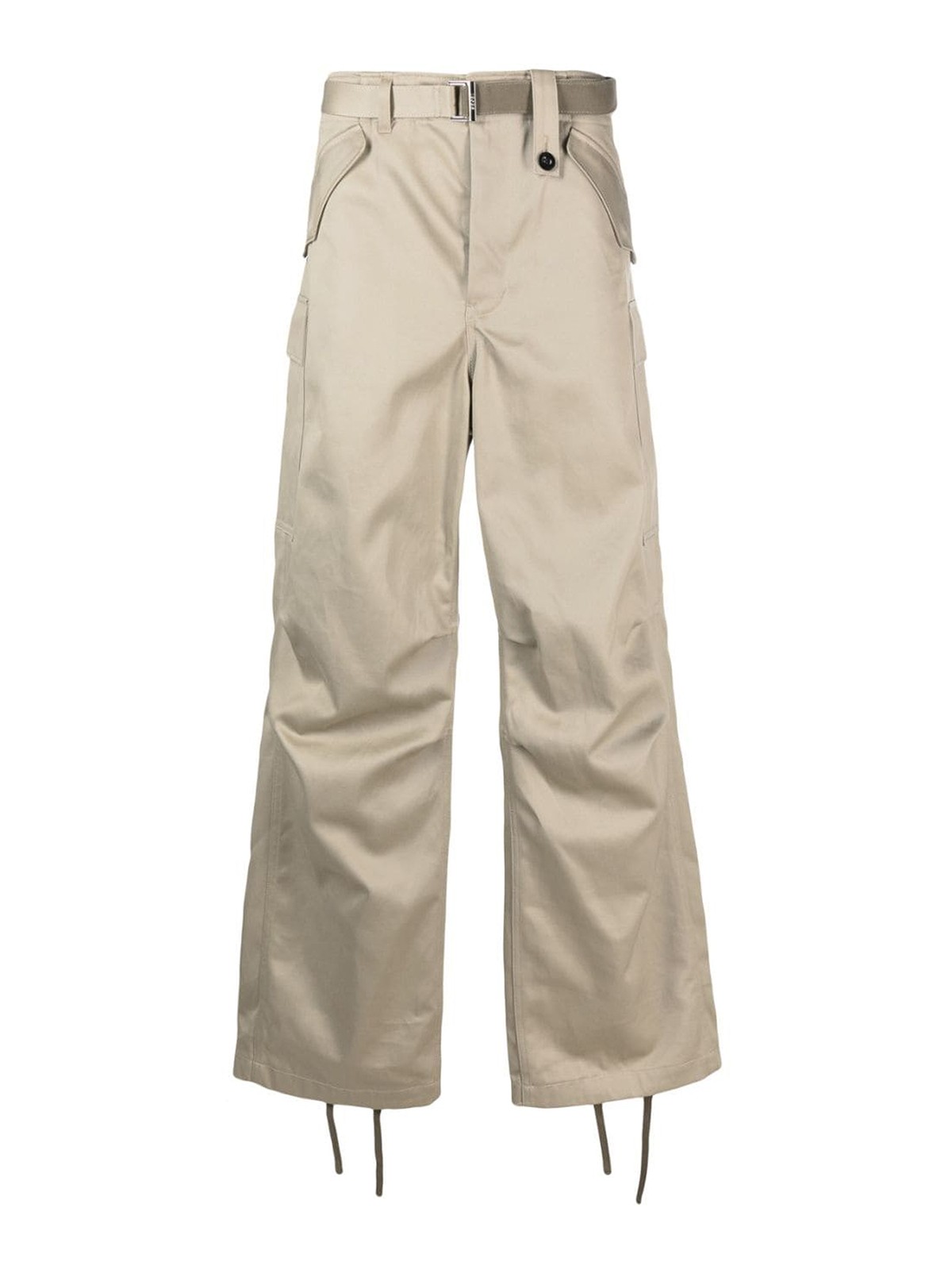 Sacai Sacai trousers beige - Beige - Men|2303146M651 | thebs.com