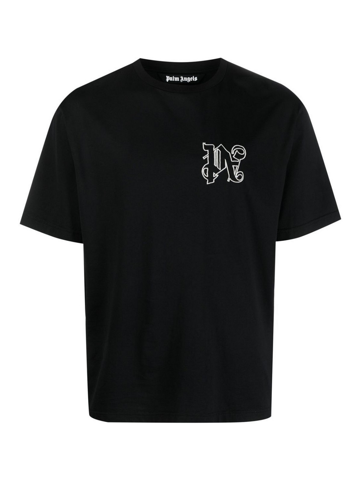 Shop Palm Angels T-shirt S In Black