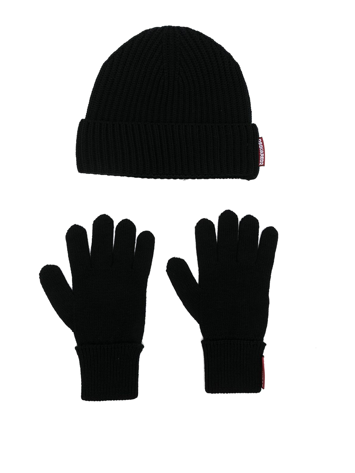 Dsquared2 Gloves Black