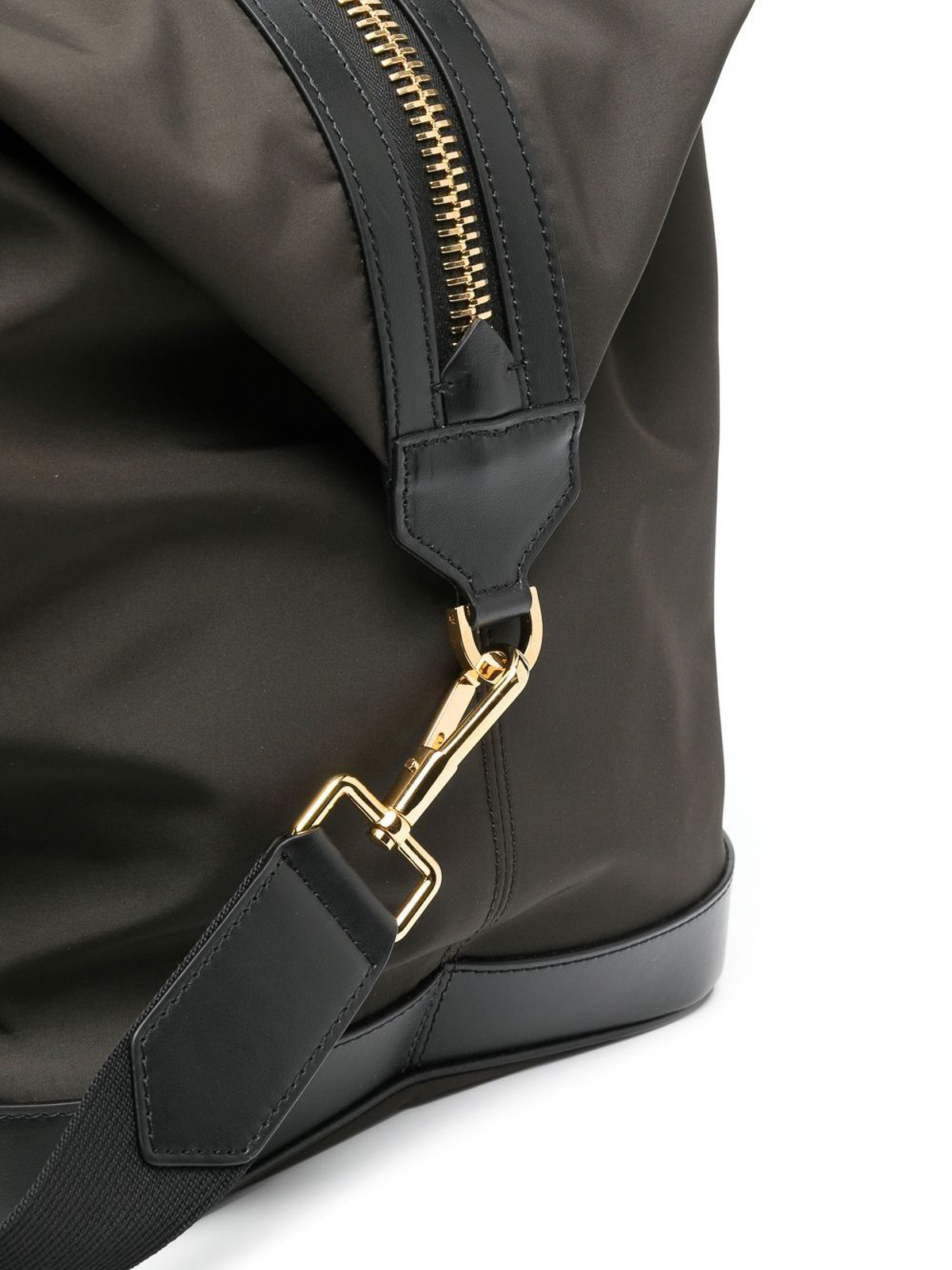 Sac à bandoulière en cuir en noir - Tom Ford