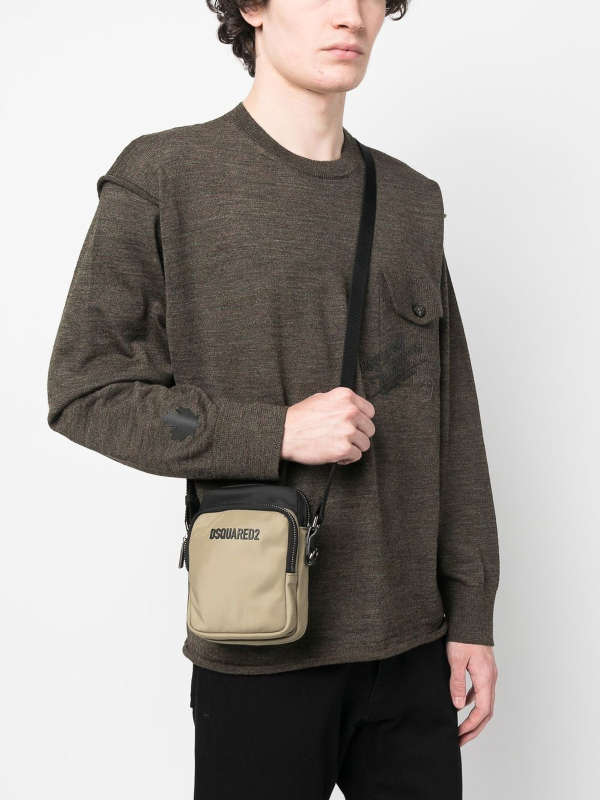 Dsquared2 クロスボディバッグ - ベージュ|CBM004816806815M1797