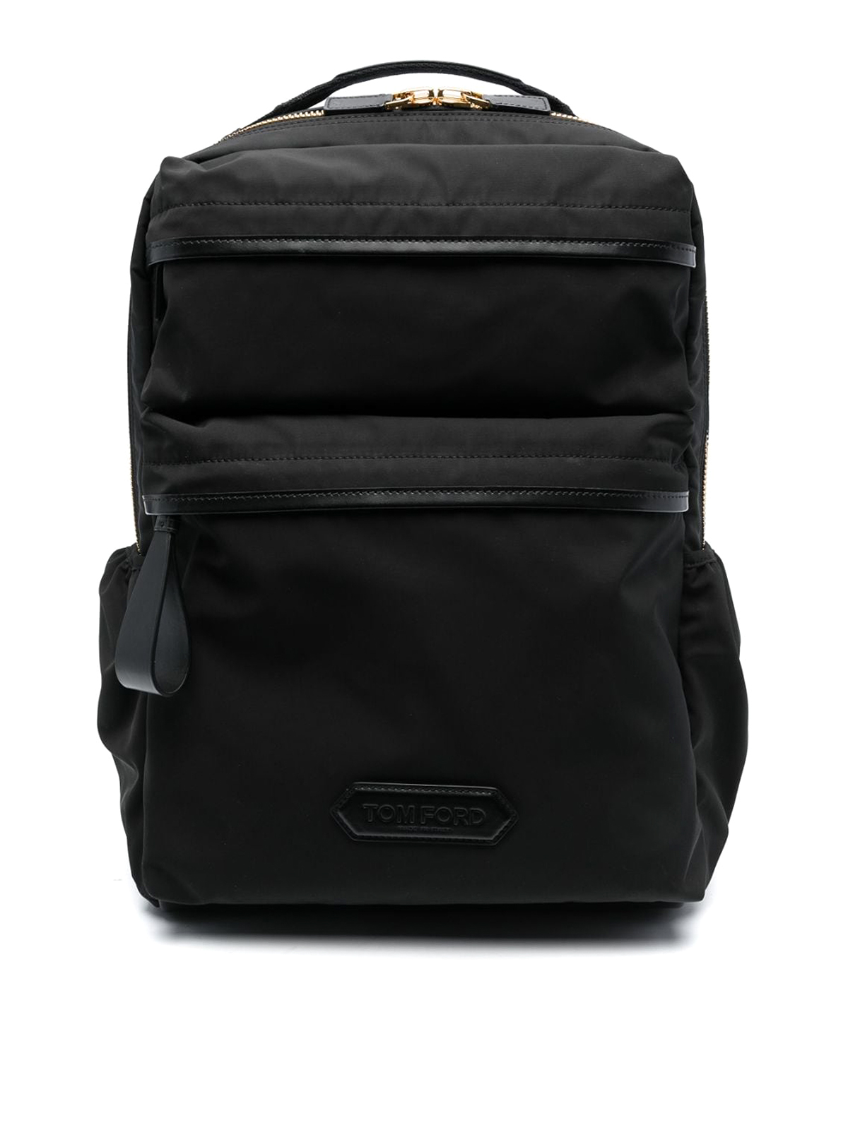 Tom Ford Logo Backpack In Black
