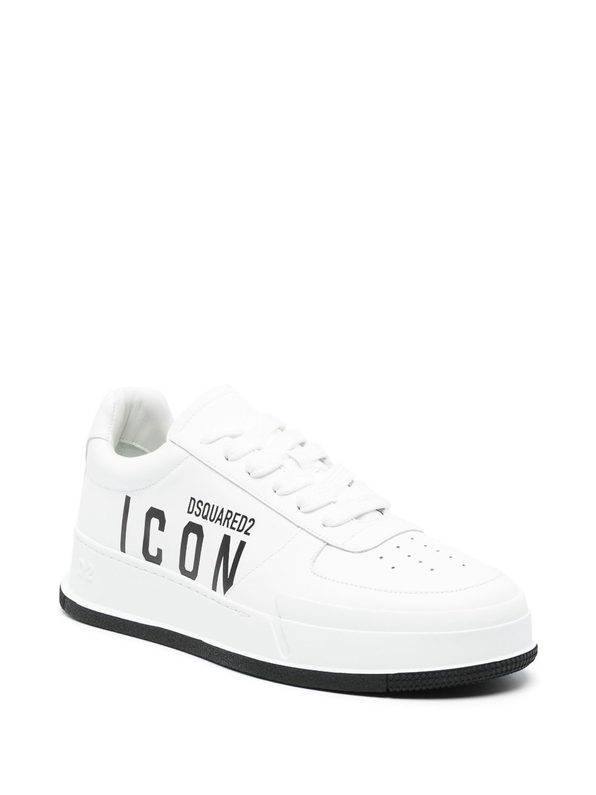 Shop Dsquared2 Sneakers In Blanco