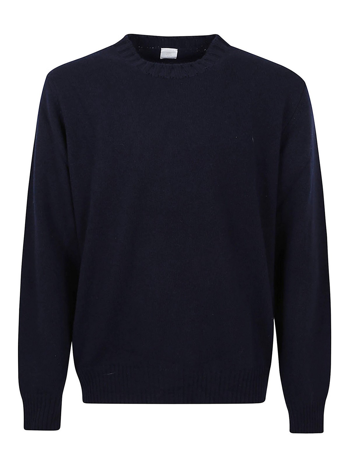 Shop Eleventy Round Neck Sweater In Blue