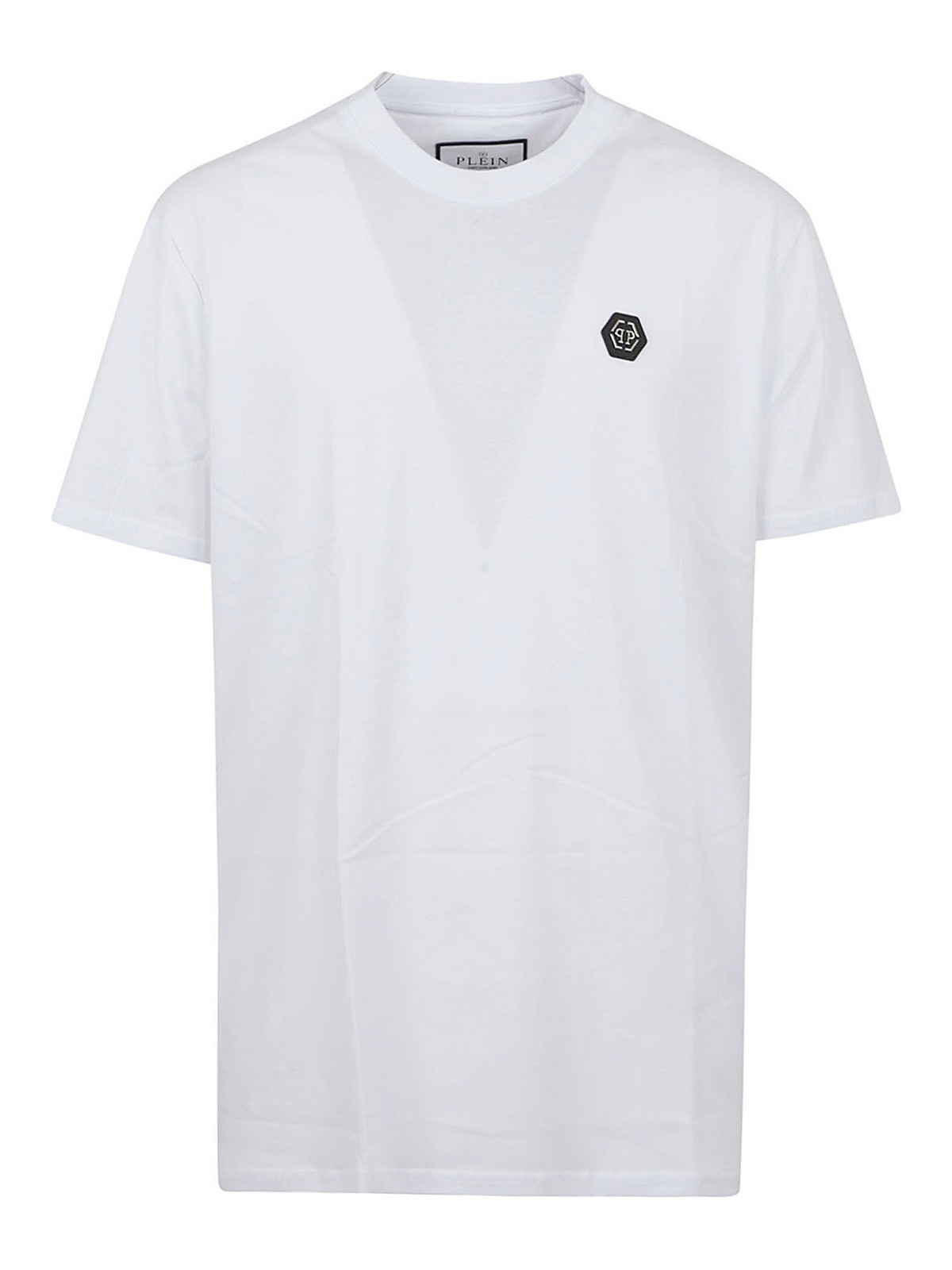 Philipp Plein T Shirt Round Neck T-shirt In White