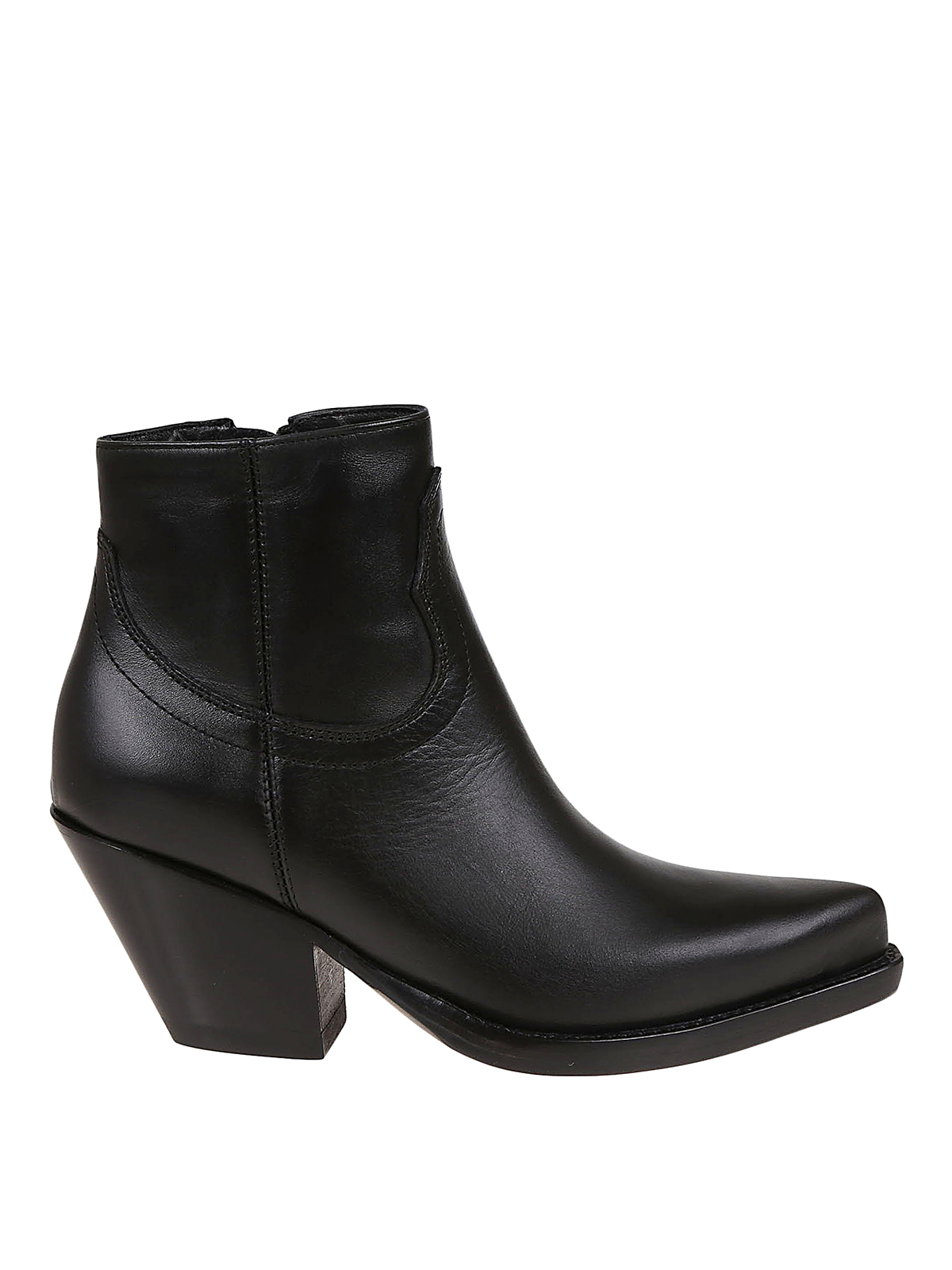 Ankle boots SONORA - Jalapeno belt - JAP60XBKCAL05WBLACK