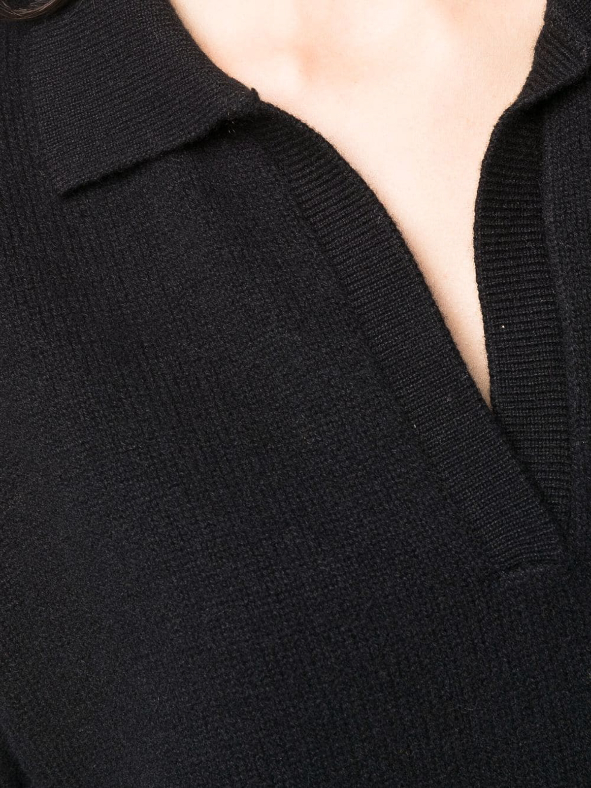 Shop Drumohr Polo-neck Sweater In Negro