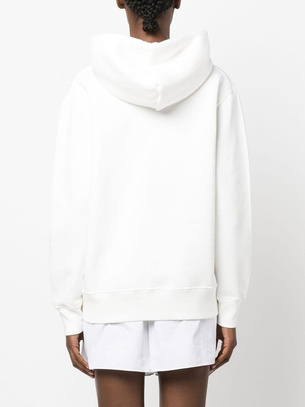 Shop Autry `icon` Hoodie In White