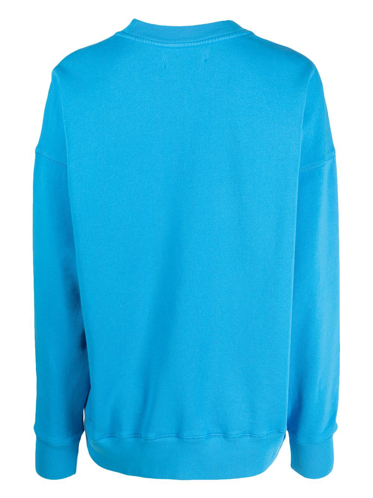 Shop Autry `bicolor` Crew-neck Sweatshirt In Blue