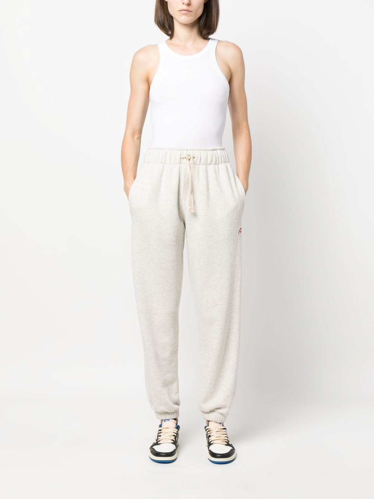 Autry `ease` track pants - Grey - Women | PAEW419H | thebs.com