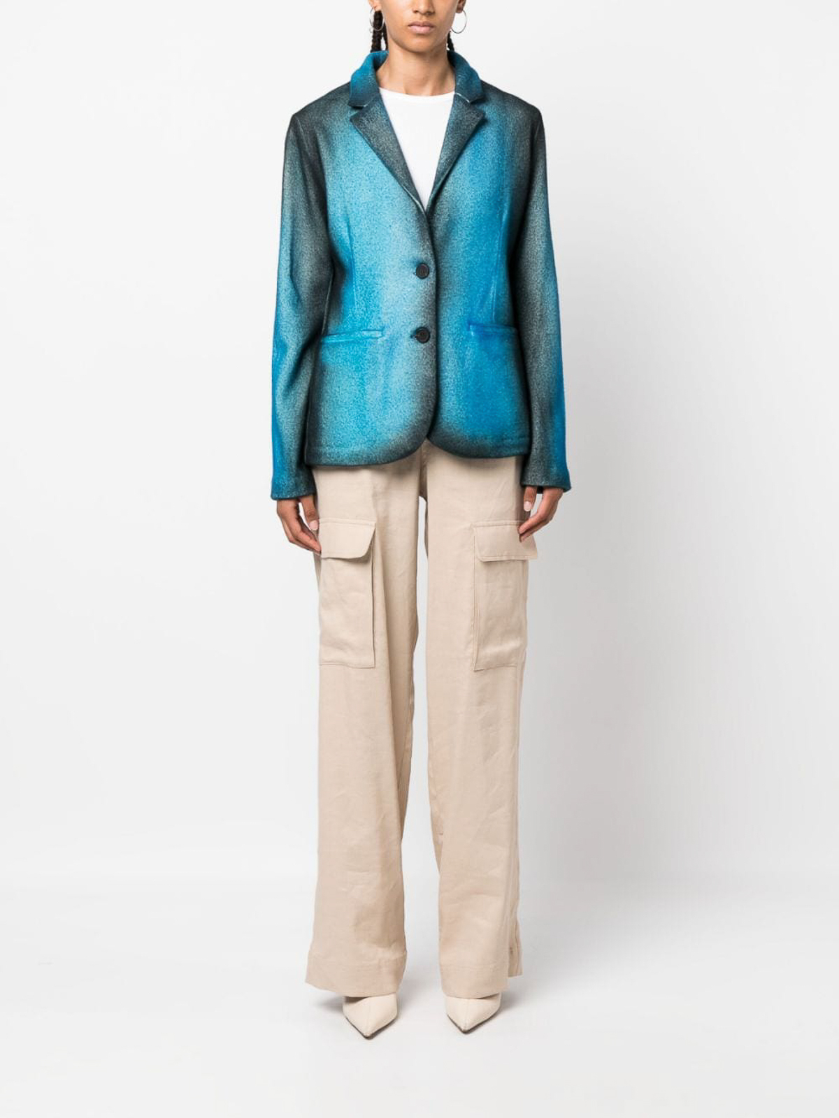 Casual jackets Avant Toi - Felted `rever` jacket with shadows