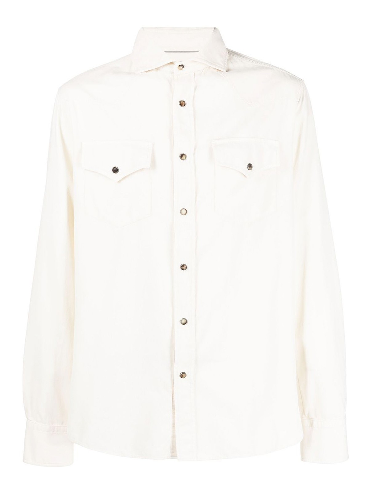 BRUNELLO CUCINELLI `EASY FIT` `WESTERN` SHIRT