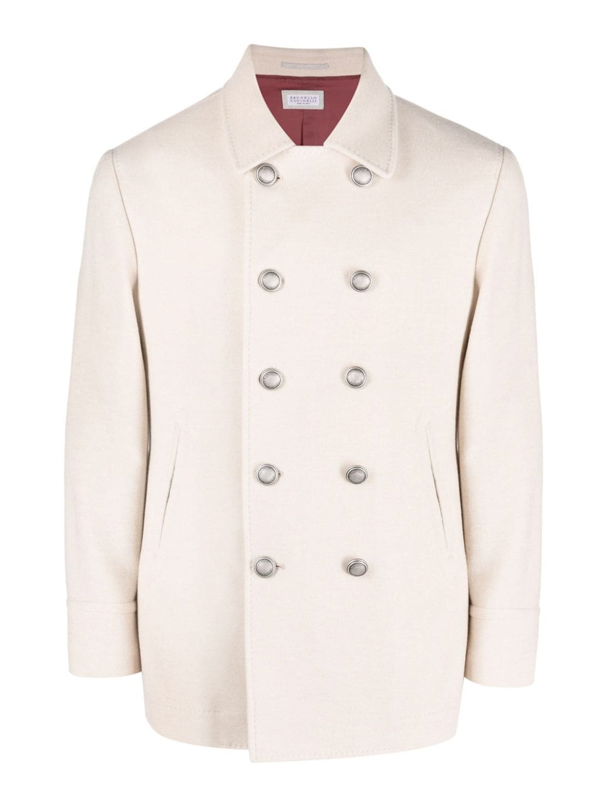 Brunello Cucinelli Double-breasted coat - Men | MT4977008DC058