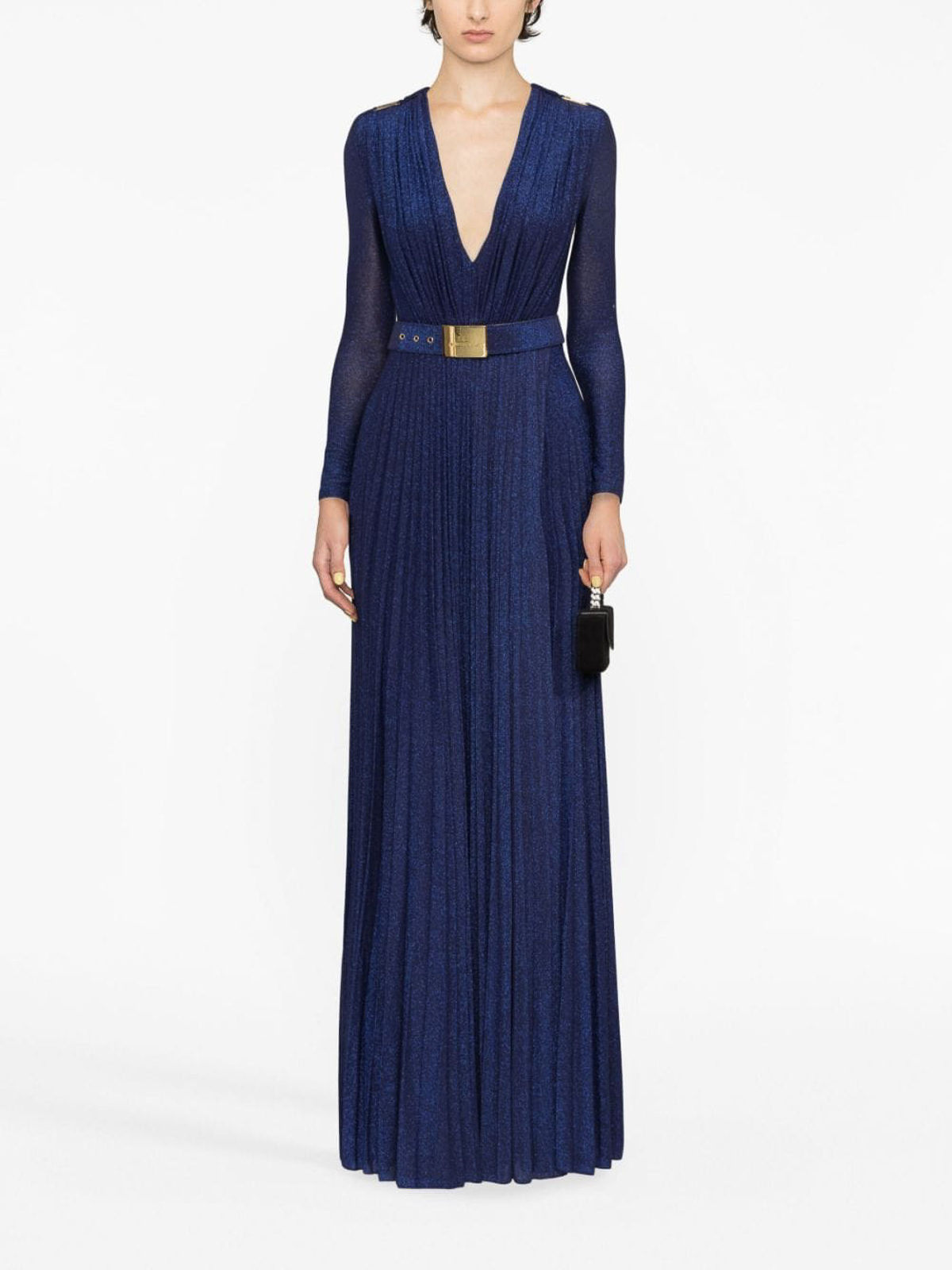 Elisabetta Franchi Long dress - Blue - Women | AB40136E2590