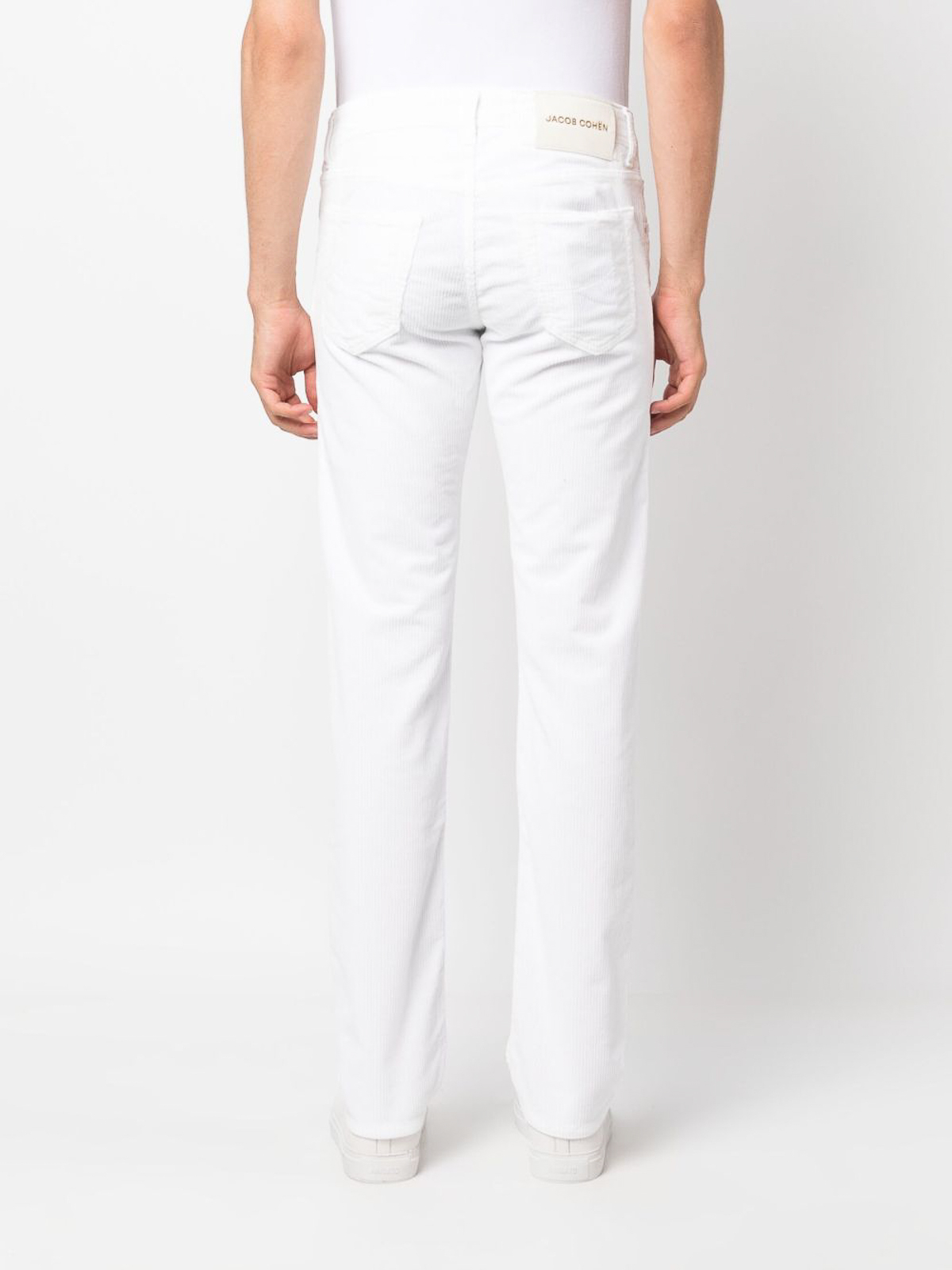 Shop Jacob Cohen Jeans Boot-cut - Blanco In White
