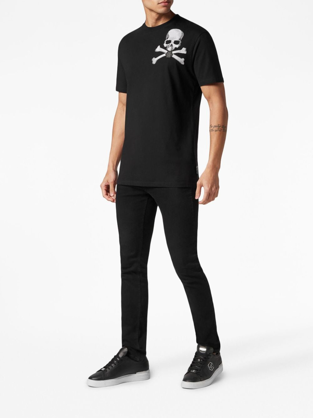 Shop Philipp Plein Camiseta - Negro In Black