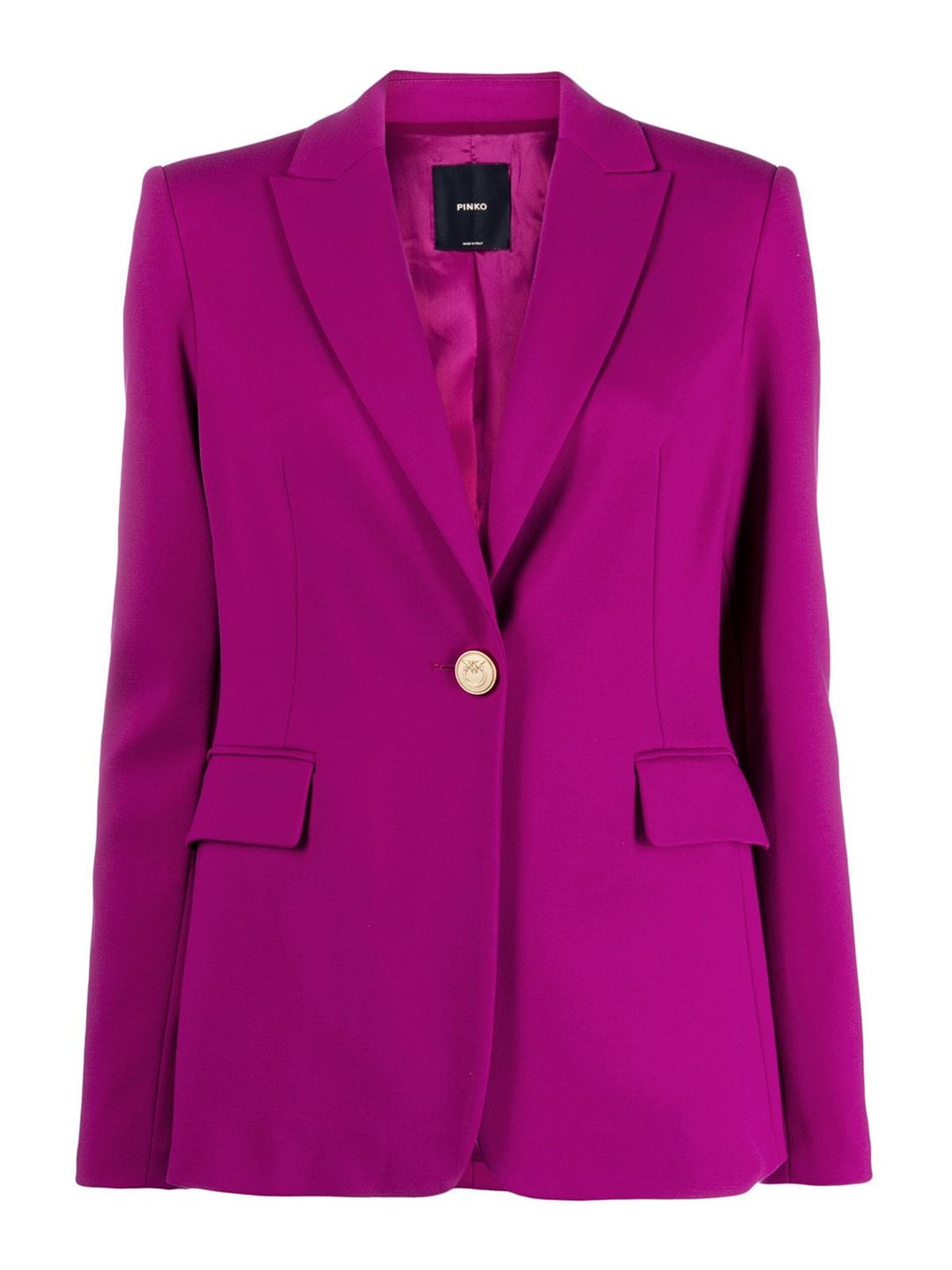 Shop Pinko `signum` Jacket In Purple