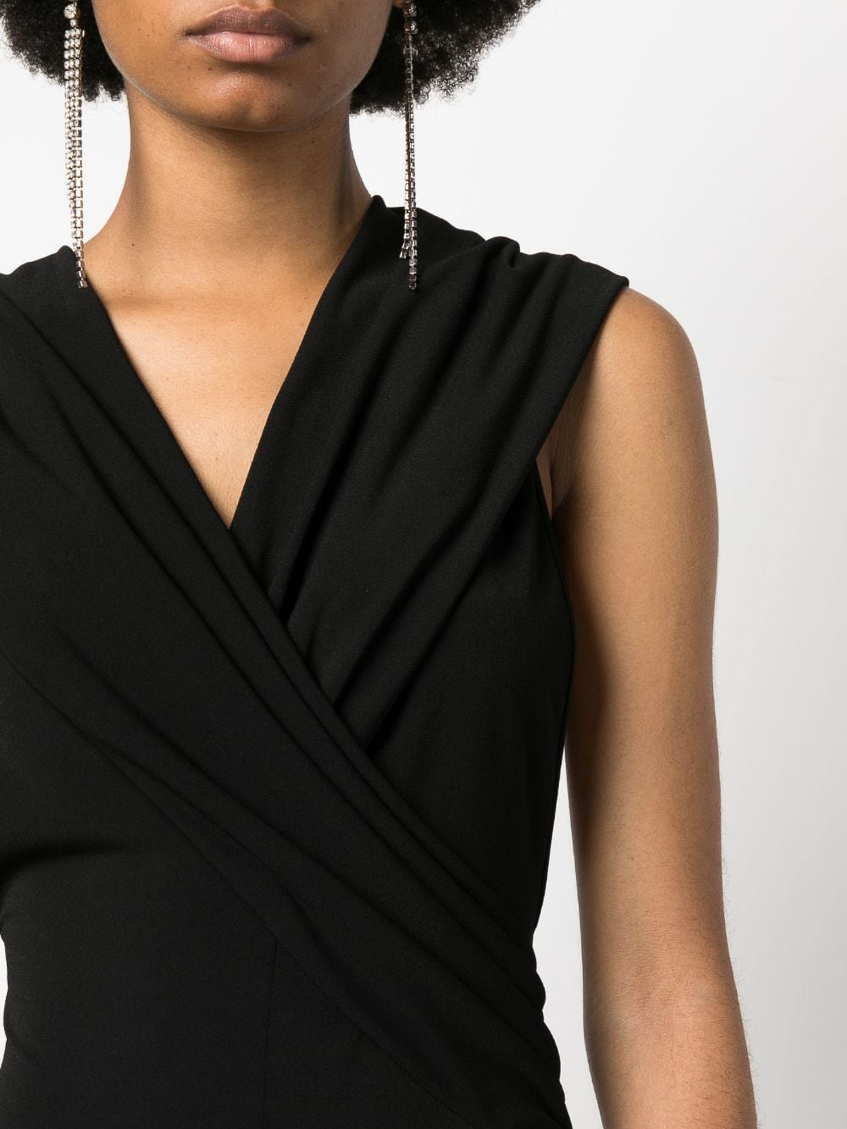 Shop The Andamane `naomi` Hooded Maxi Jumpsuit In Black