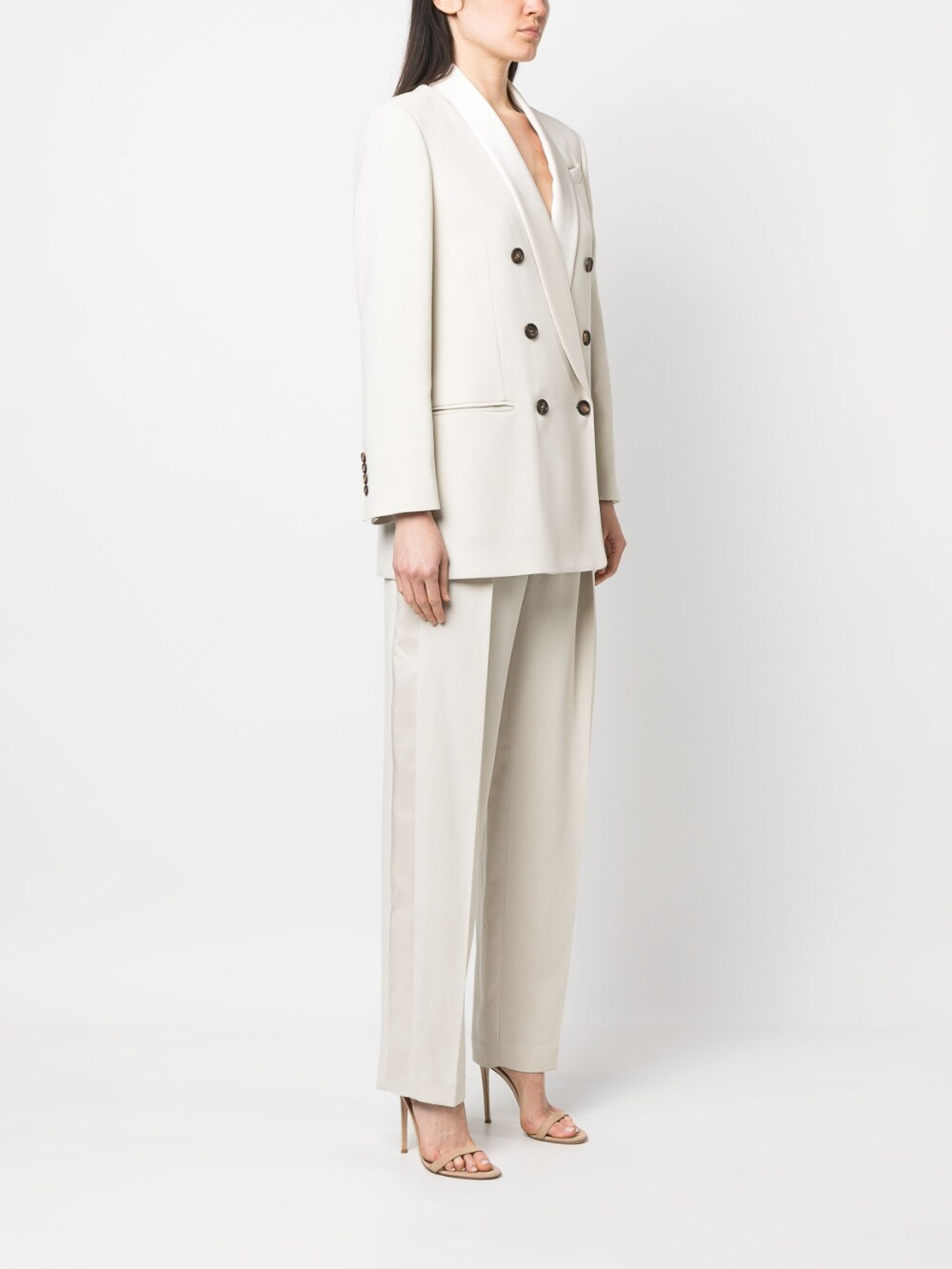 Brunello Cucinelli Suit - White - Women | MB045T229BC2976
