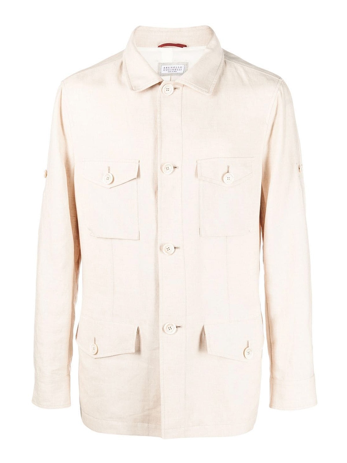 Brunello Cucinelli Safari jacket - Beige - Men | MW4946874CCU55
