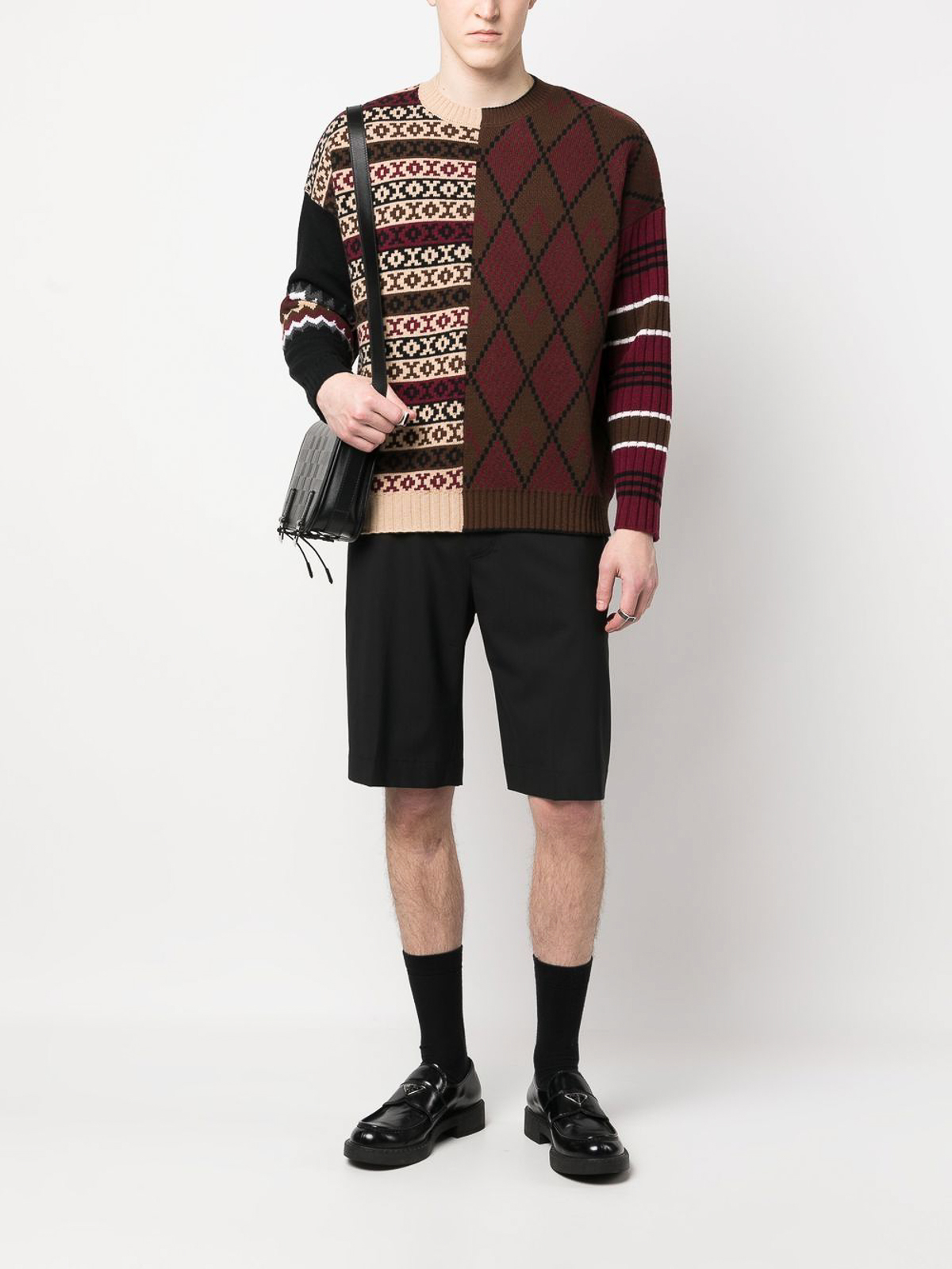 ウクライナ侵攻」 Valentino Patchwork Sweatshirt 【公式通販】