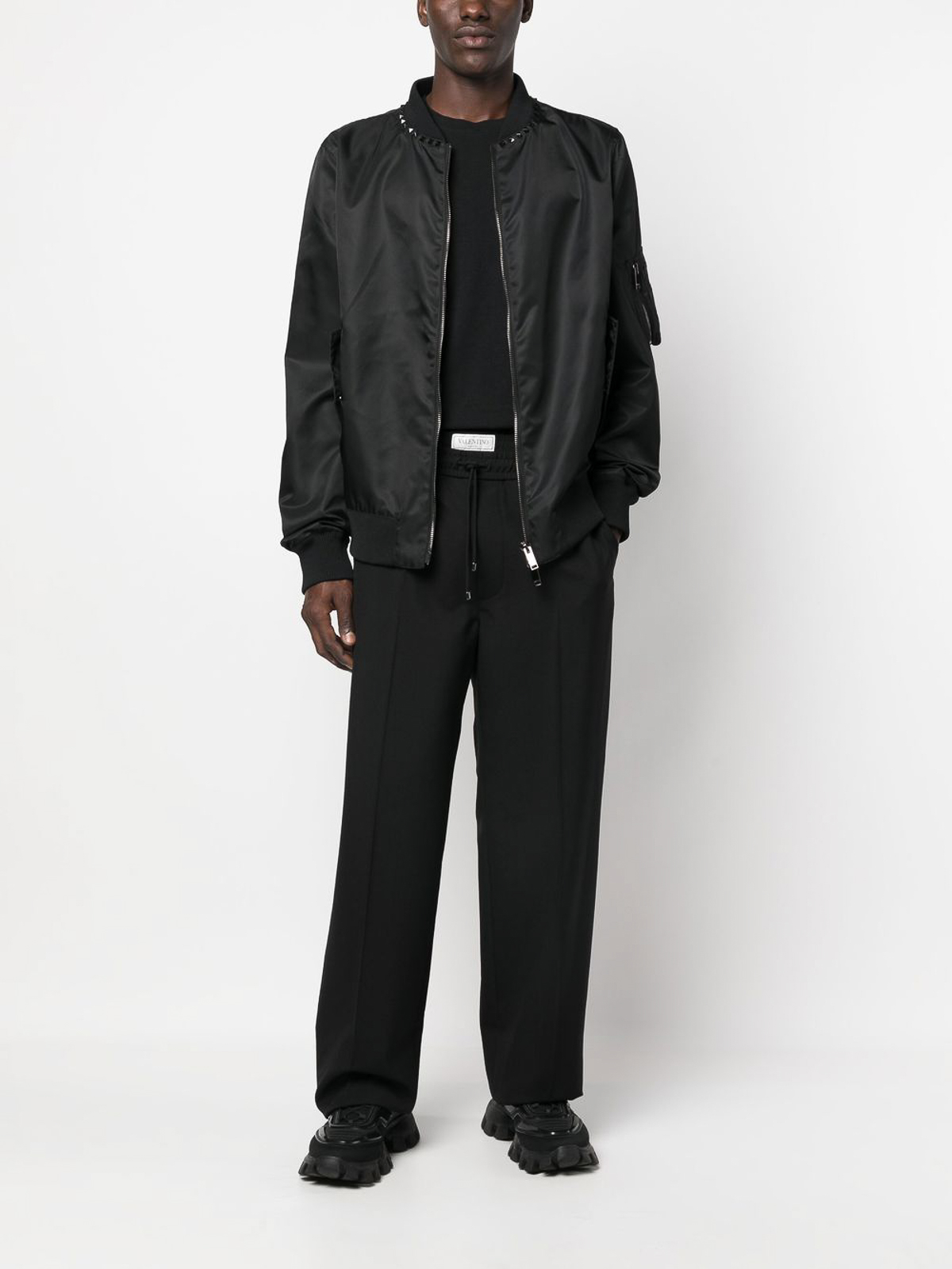 Valentino Garavani `valentino` pants - Black - Men|2V3RBJ2590W0NO