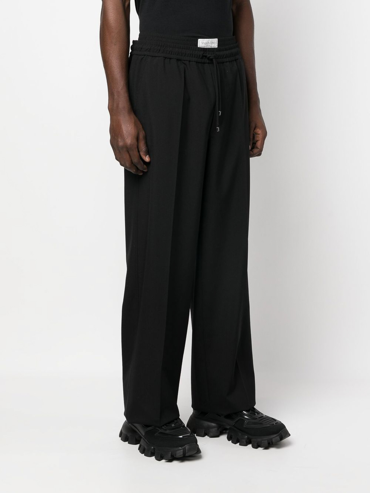 Valentino Garavani `valentino` pants - Black - Men|2V3RBJ2590W0NO