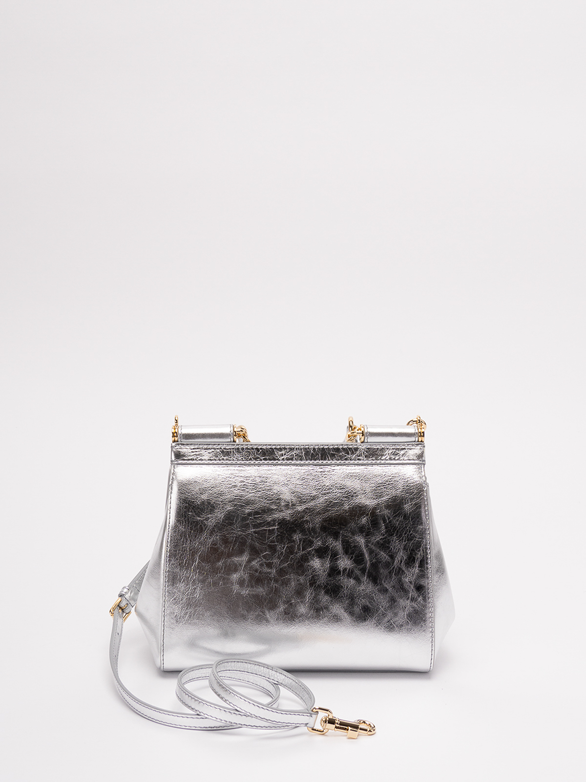 Dolce&Gabbana Small Sicily Bag Leather Black, Mini Bag