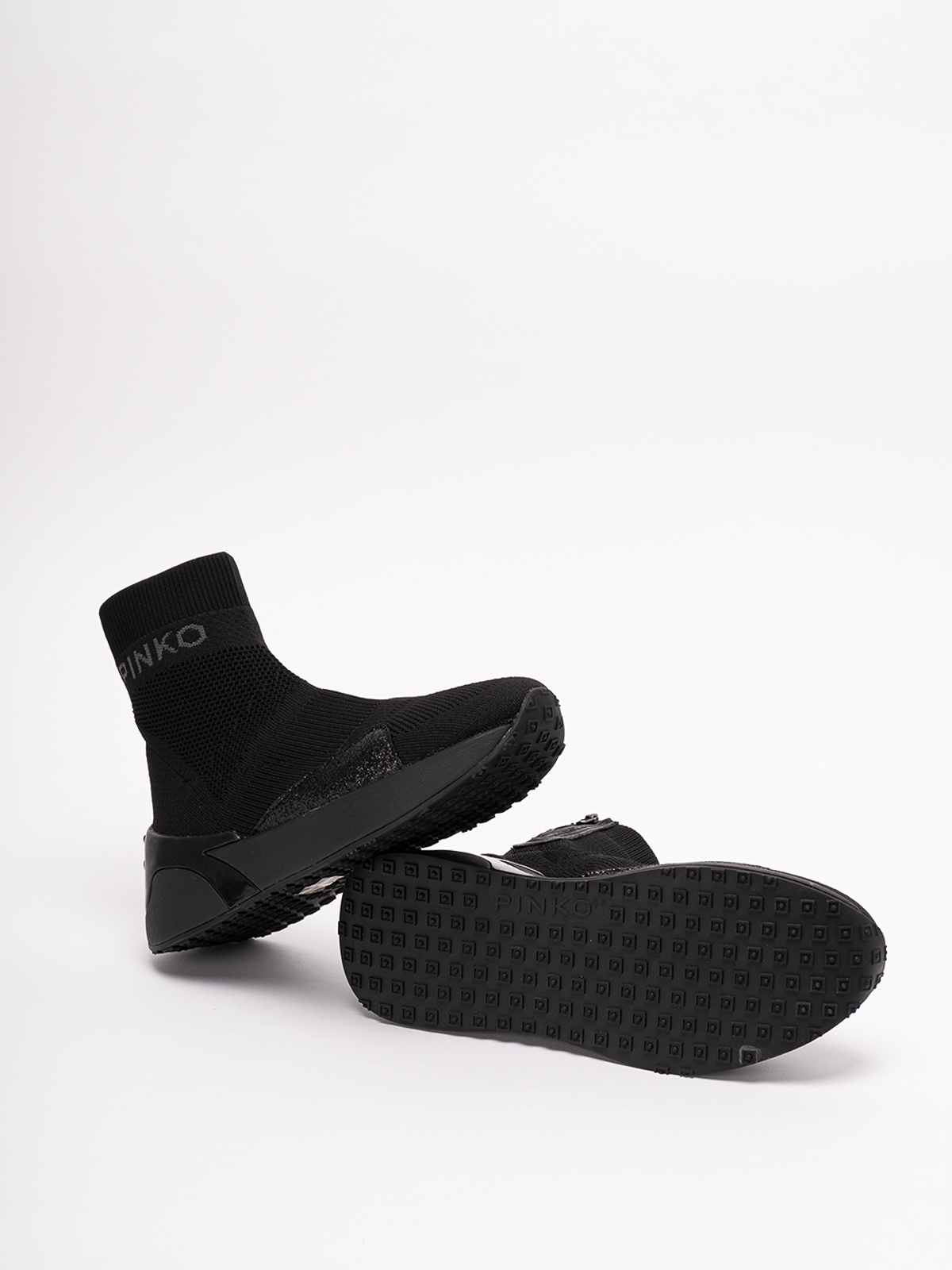 Shop Pinko `stockton` Sneakers In Black