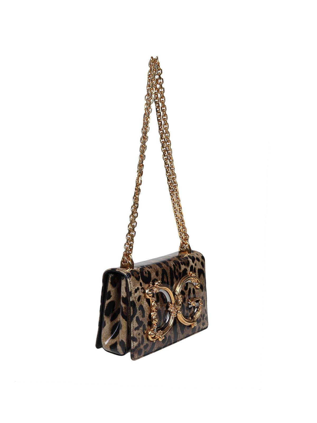 Shop Dolce & Gabbana Leopard-printed Bag In Animal Print