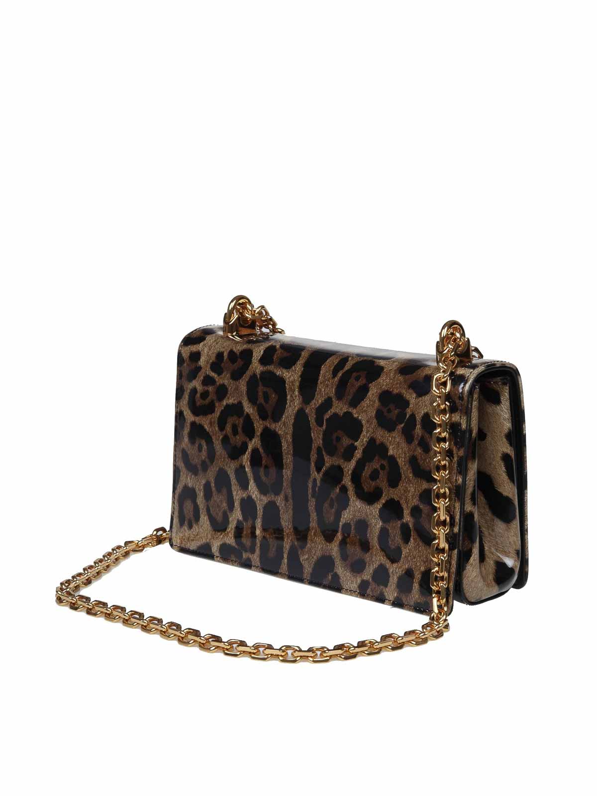 Shop Dolce & Gabbana Leopard-printed Bag In Animal Print