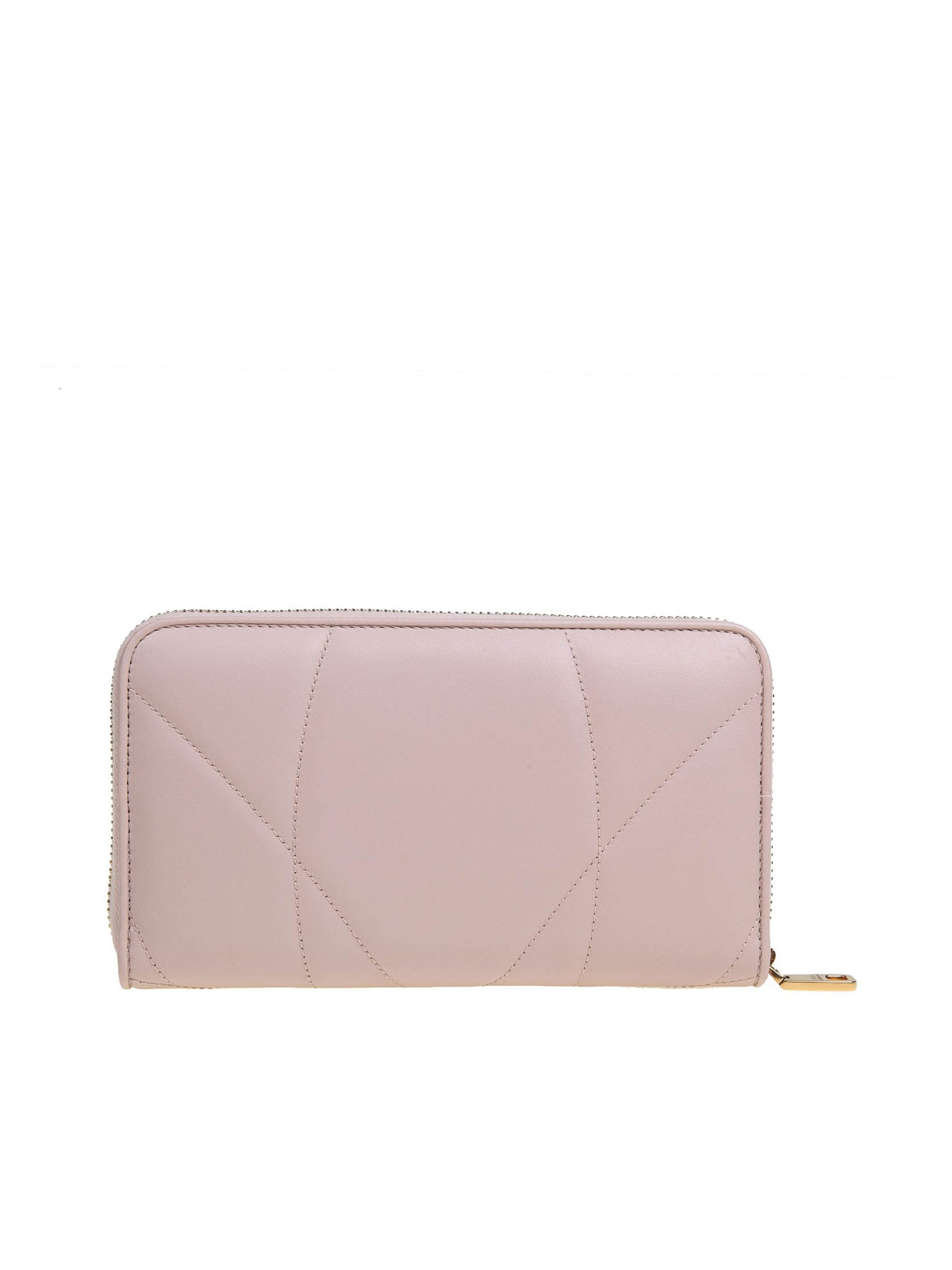 Shop Dolce & Gabbana Devotion Wallet In Light Pink