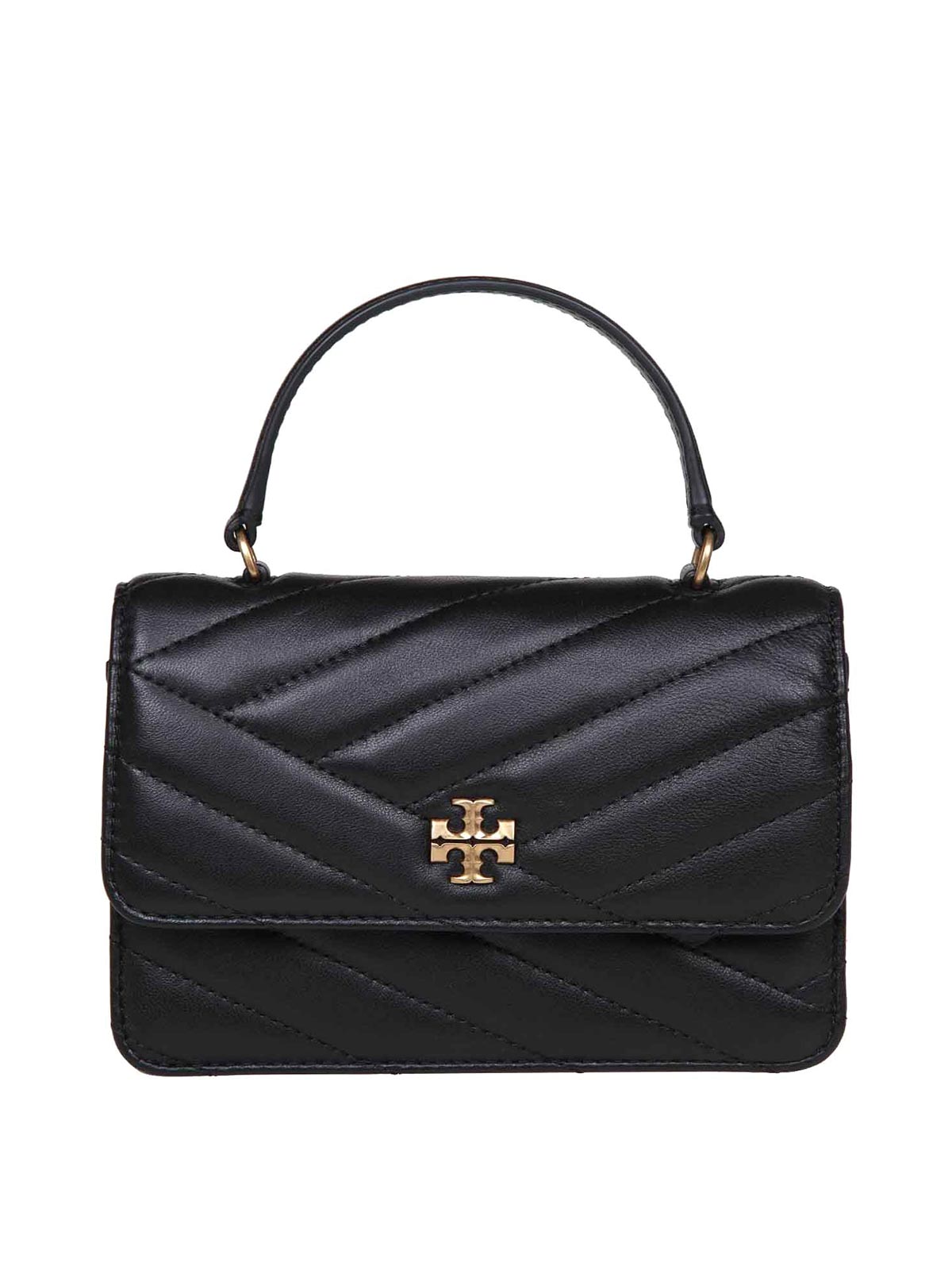 Shop Tory Burch Kira Chevron Mini In Black