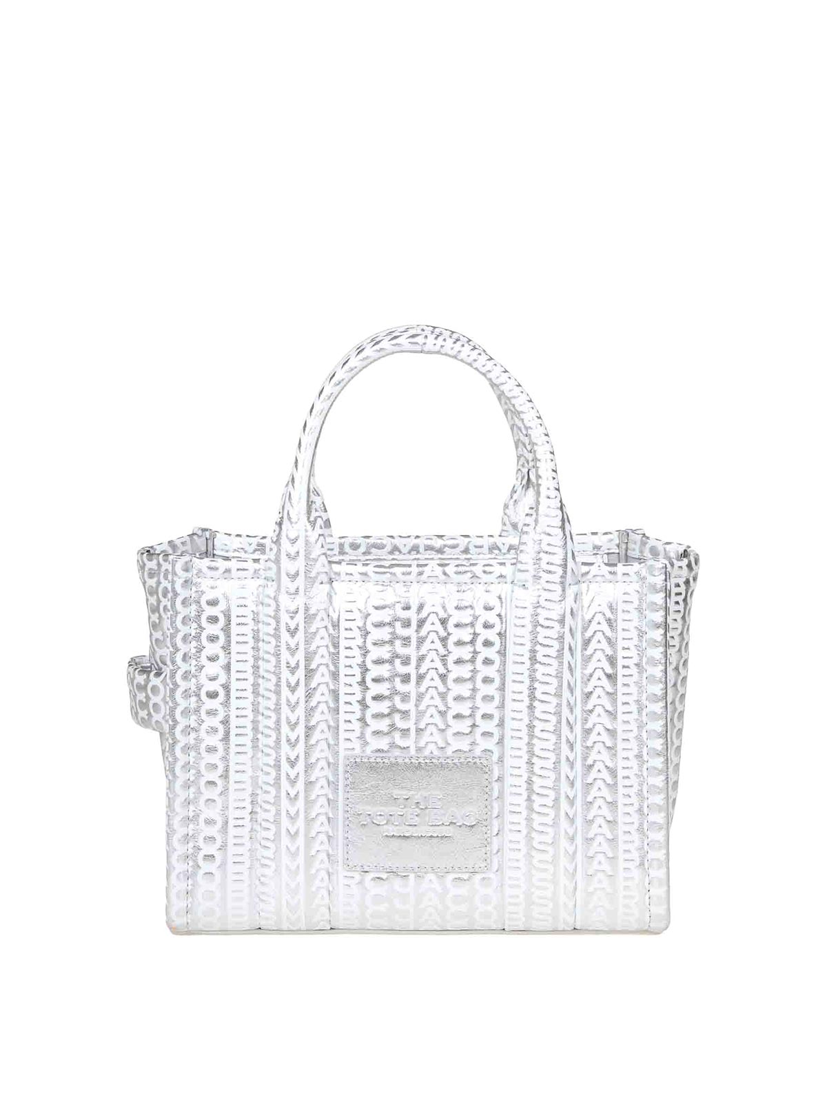 Marc Jacobs The Small Tote In Silver