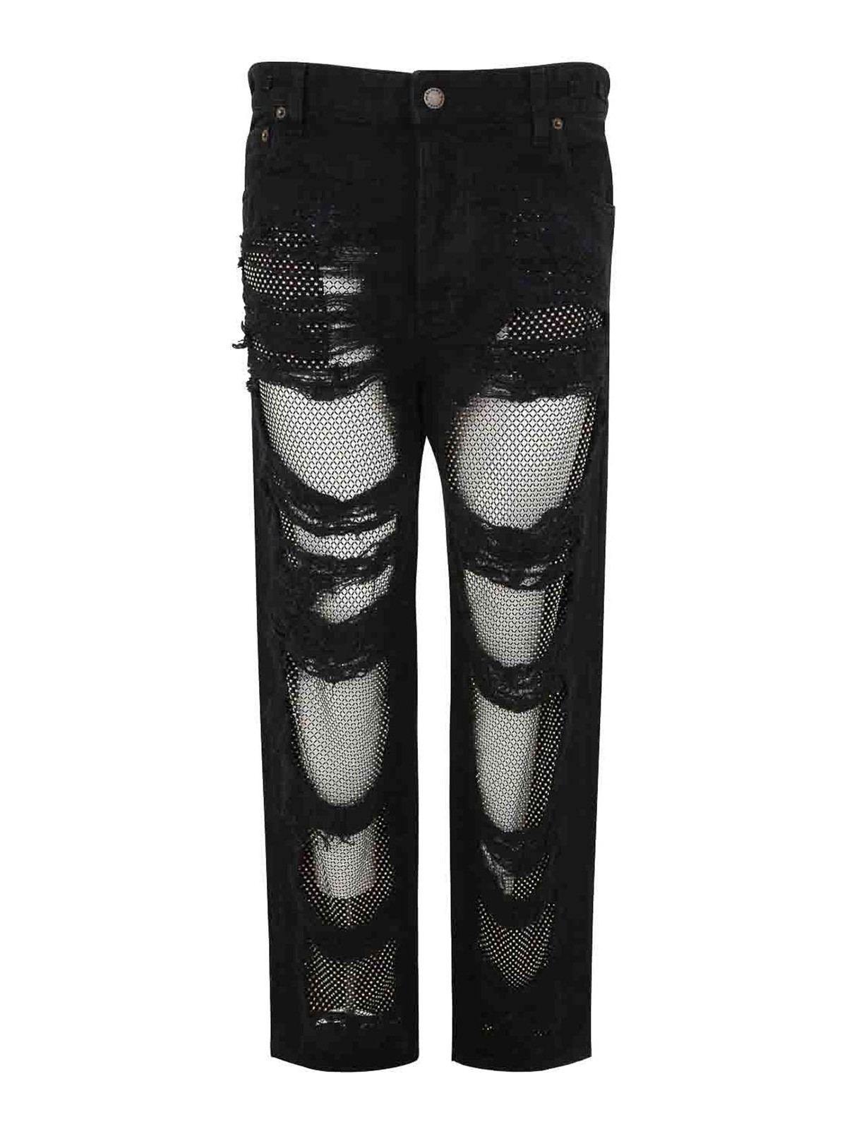 Shop Darkpark Jeans Boot-cut - Negro In Black