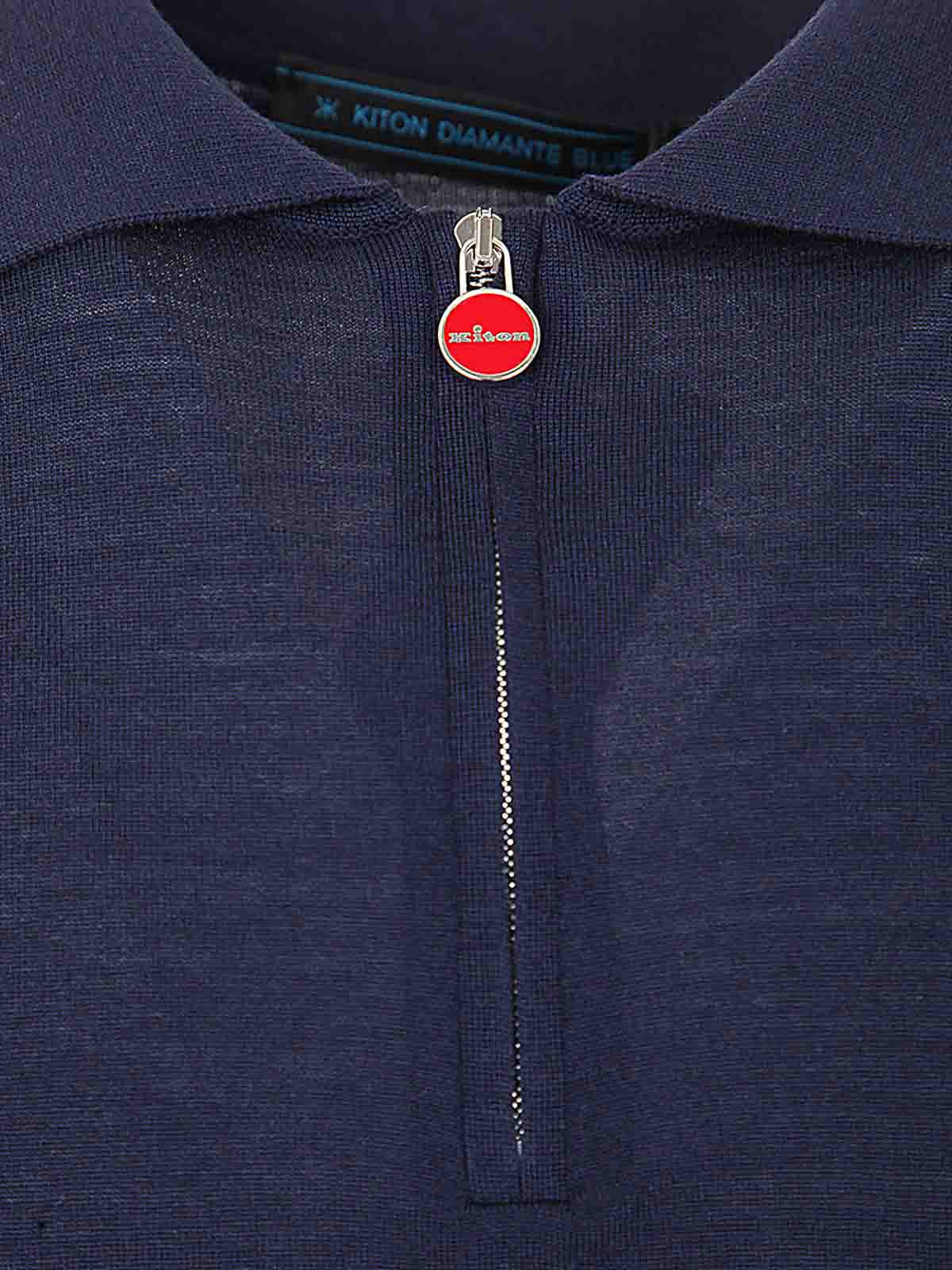 Kiton Poloshirt - Blue