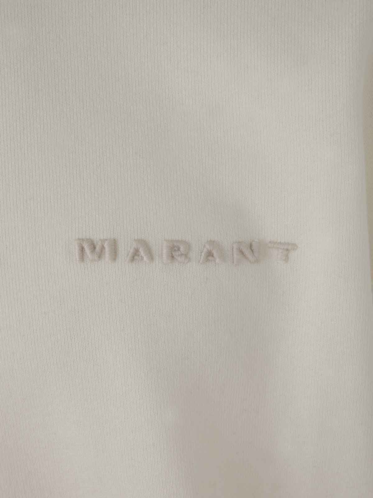 Shop Isabel Marant Marcello Sweatshirt In White
