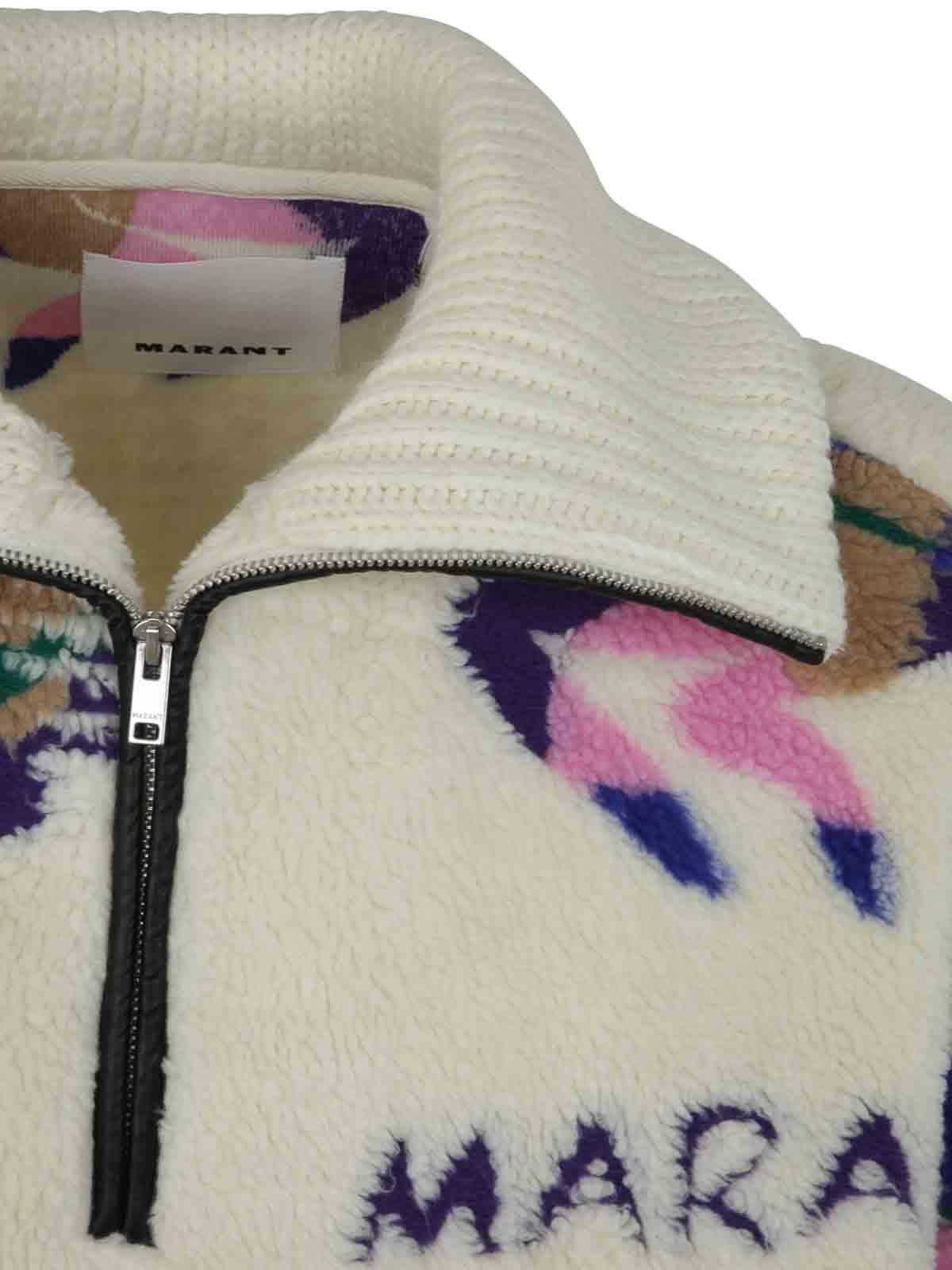 Isabel Marant Marlo bomber White Men MA0061HAA3C43H23EC