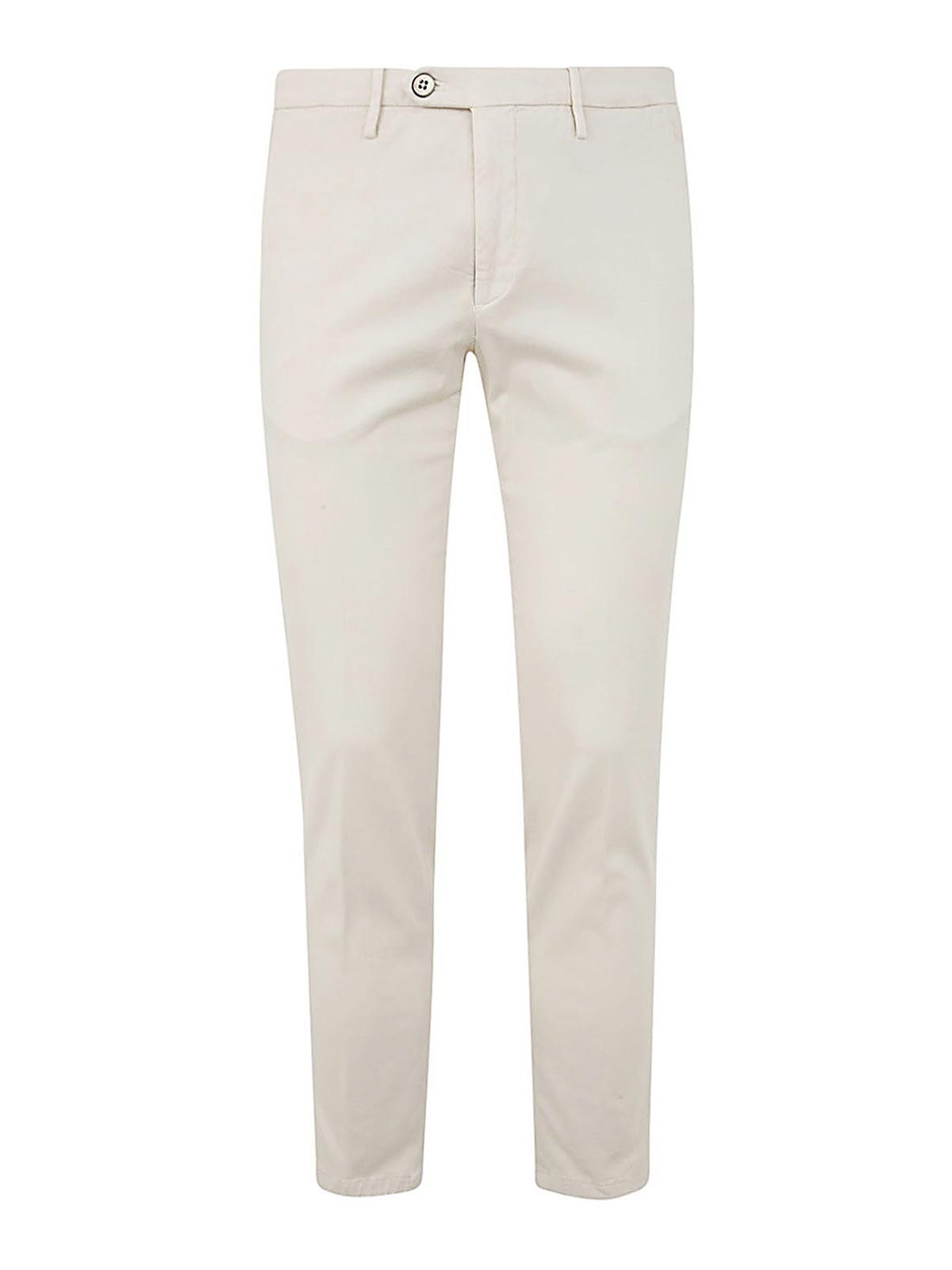 Michael Coal Mc-brad Plus 2505 Capri Trousers In White