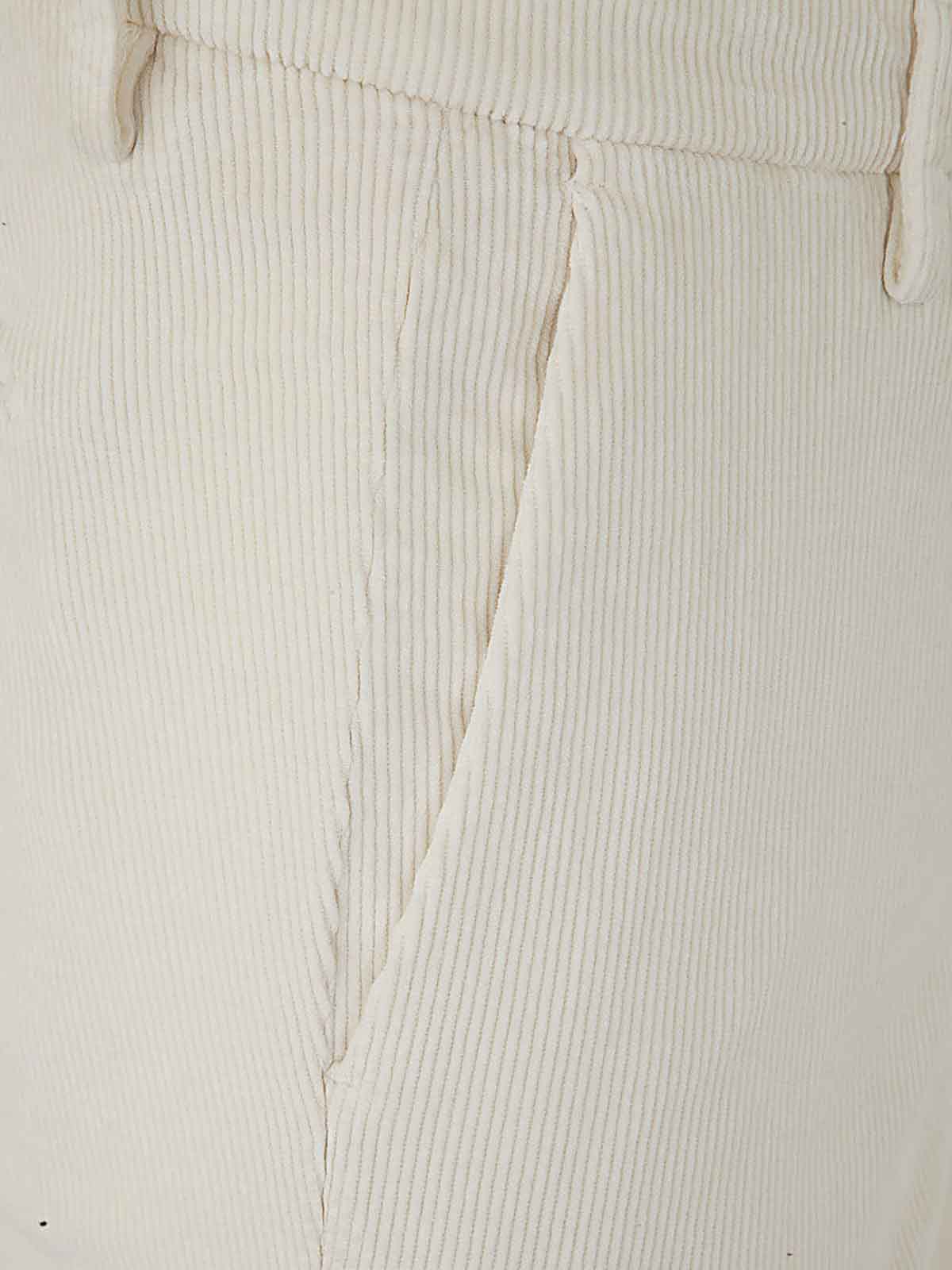 Shop Michael Coal Mc-brad Plus 2741 Capri Trousers In White