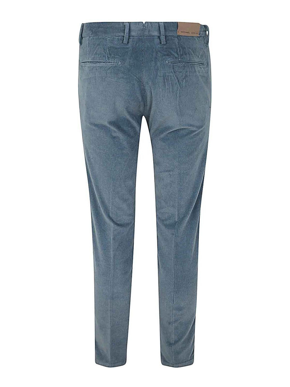 Shop Michael Coal Mc-brad Plus 2741 Capri Trousers In Grey